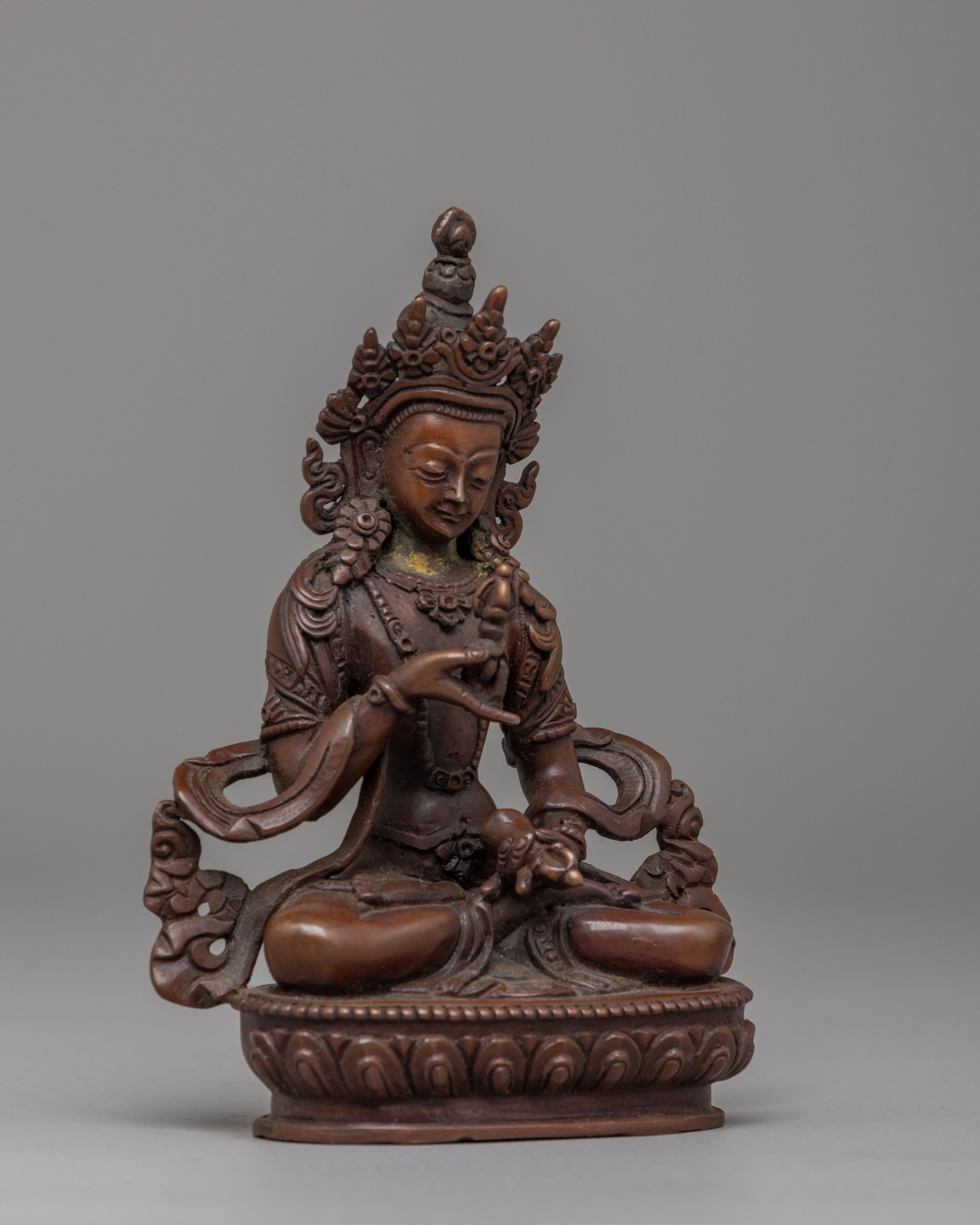 Spiritual Vajrasattva Meditation Statue | Tibetan Buddhism Artwork for Inner Peace