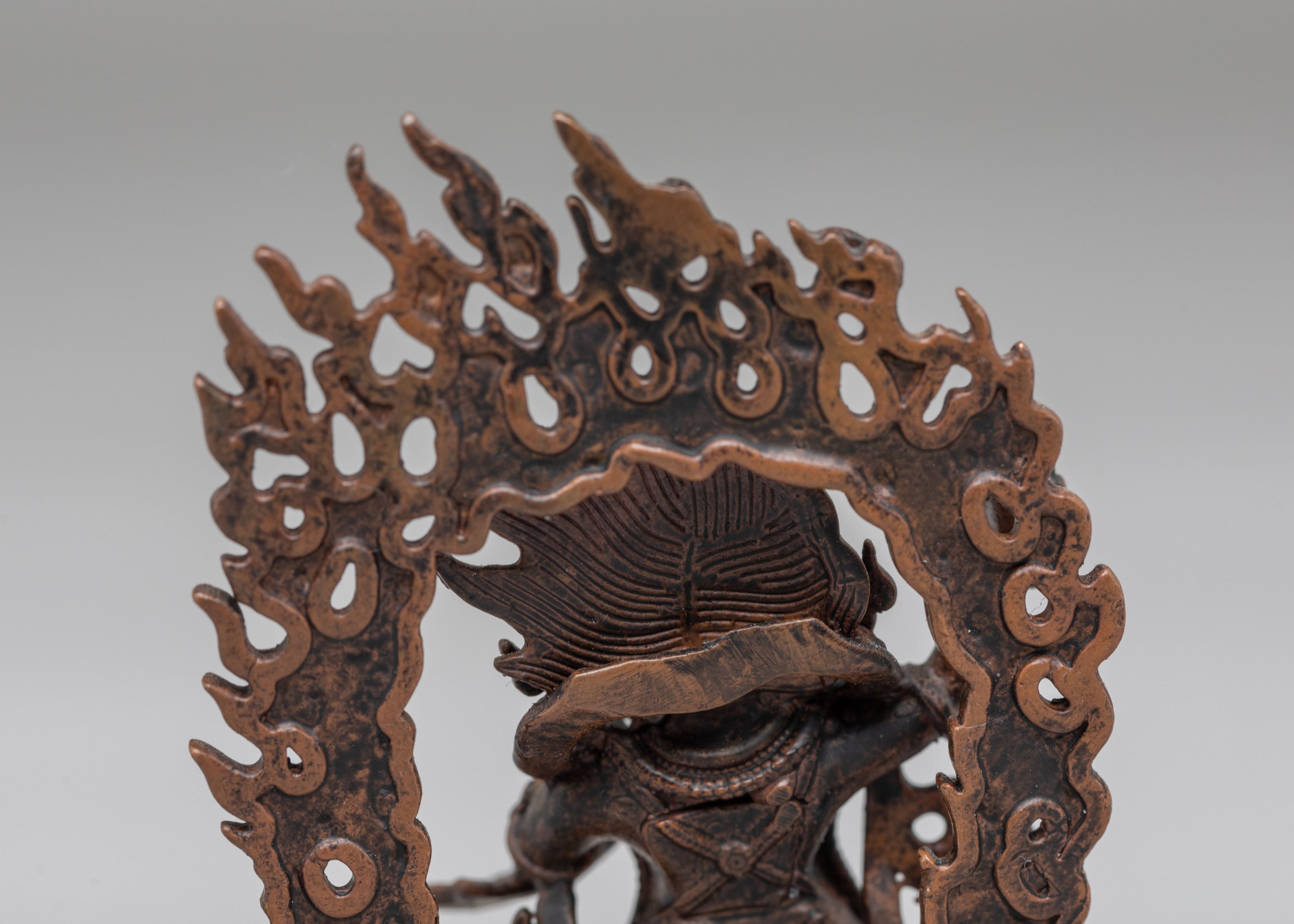 Vajrapani Spiritual Guardian Statue | Symbol of Protection and Power