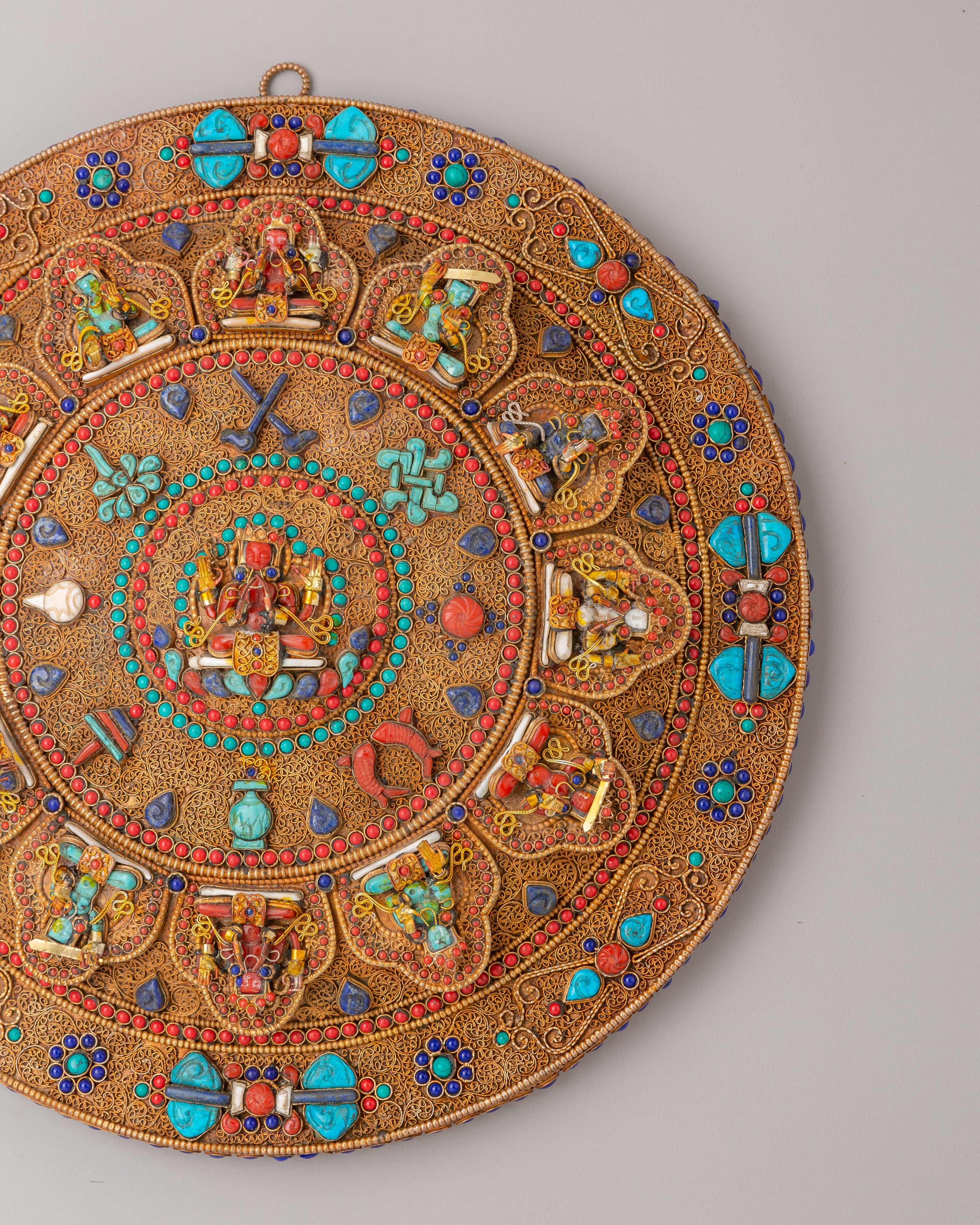 Chenrezig Mandala Wall Hanging | Sacred Buddhist Wall Decor