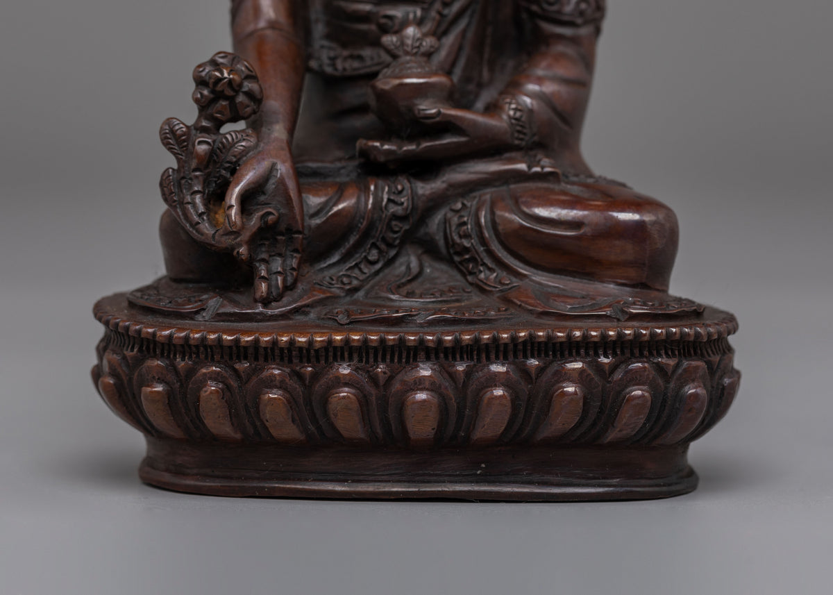Sacred Tibetan Medicine Buddha Statue | Healing Buddha Figurine