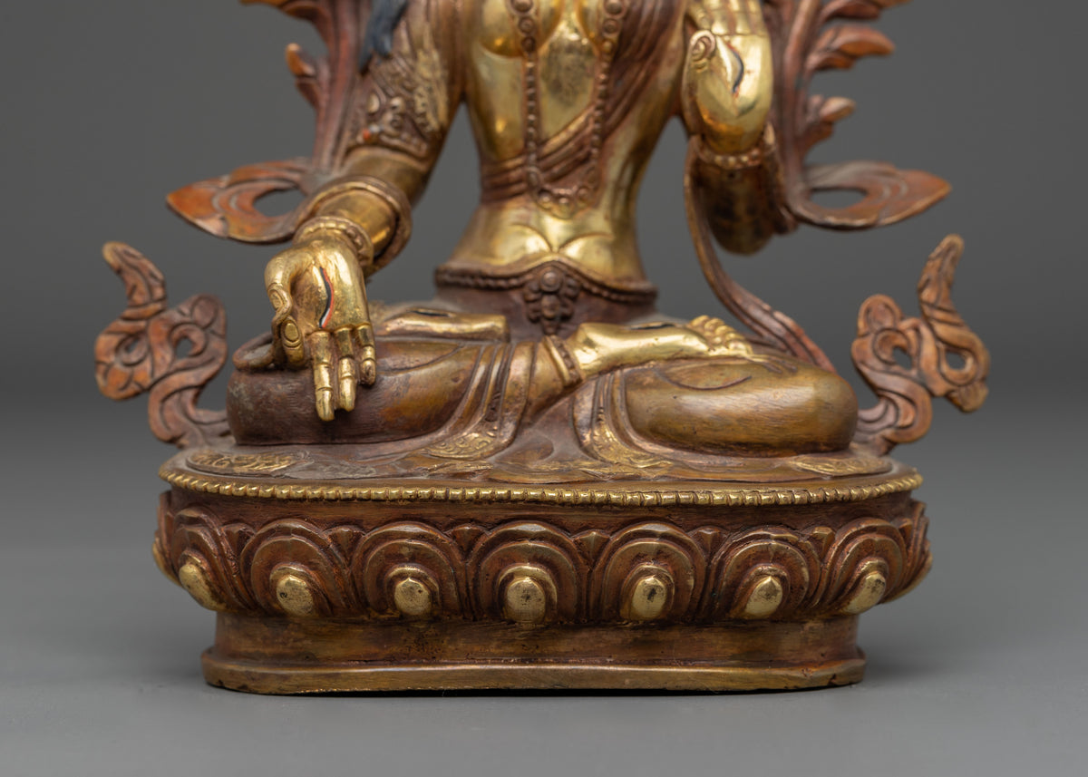 Himalayan White Tara Statue | Meditation Spiritual Art