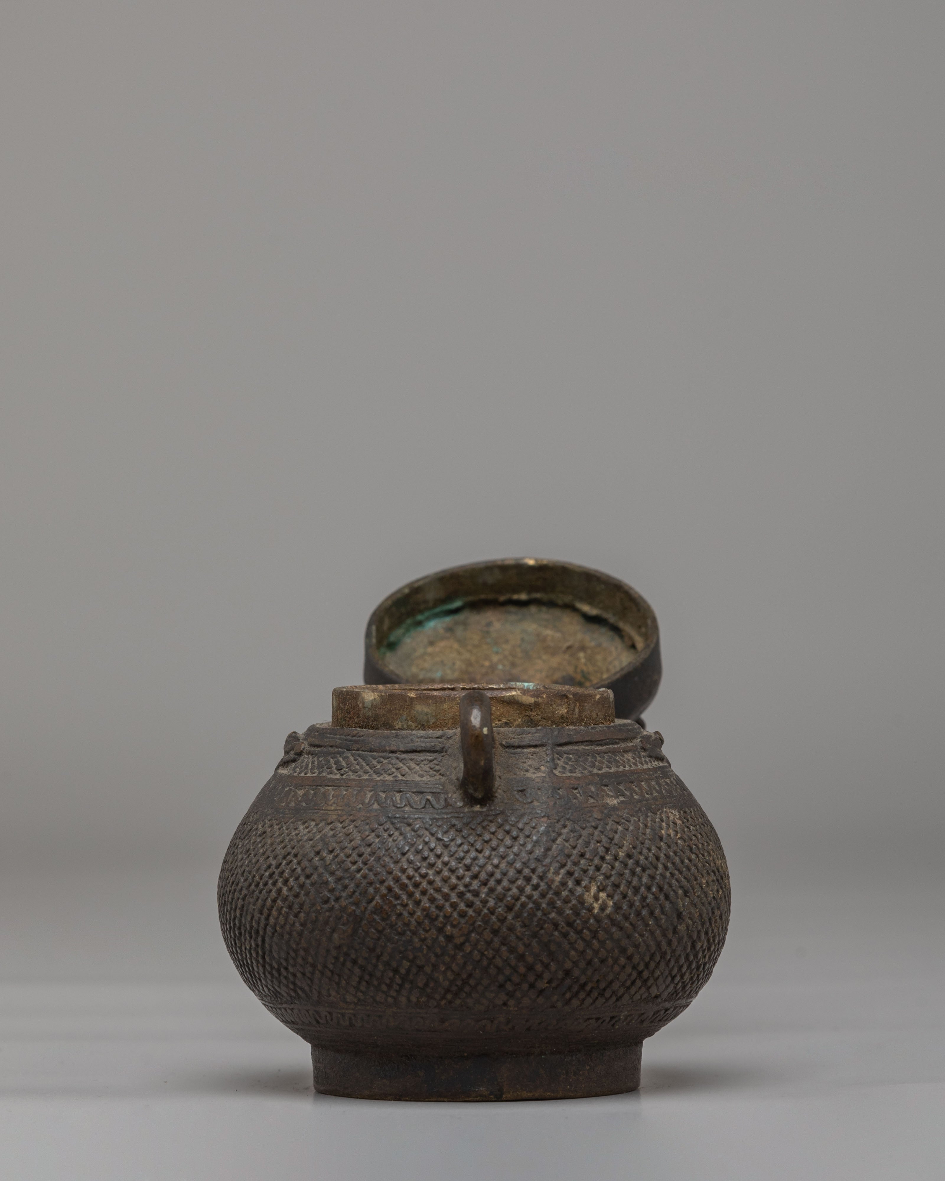 Sacred Incense Burner for Ritual | Traditional Handcrafted Iron Burner
