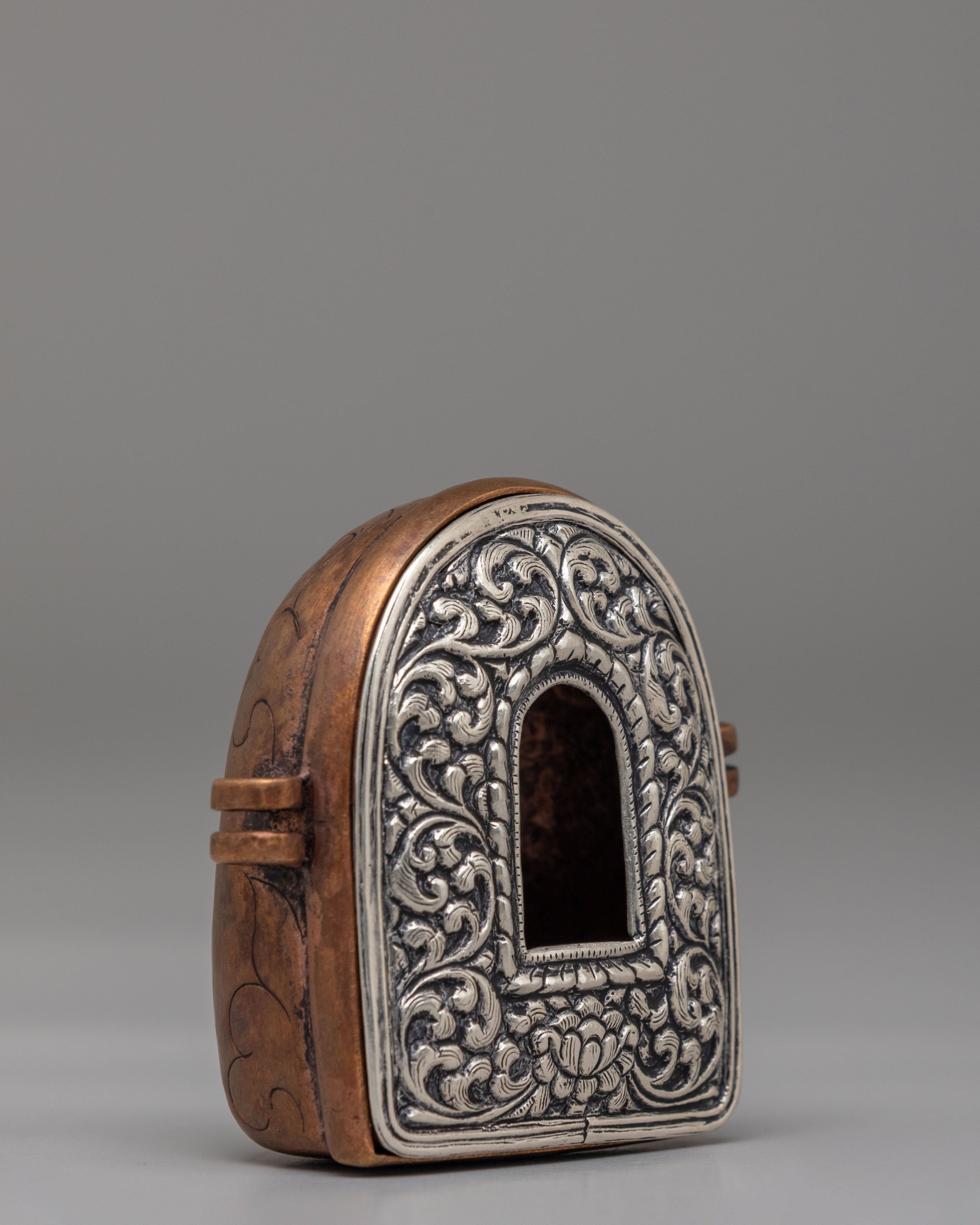 Handmade Altar Ghau Box | Prayer Box for Spiritual Protection and Blessings