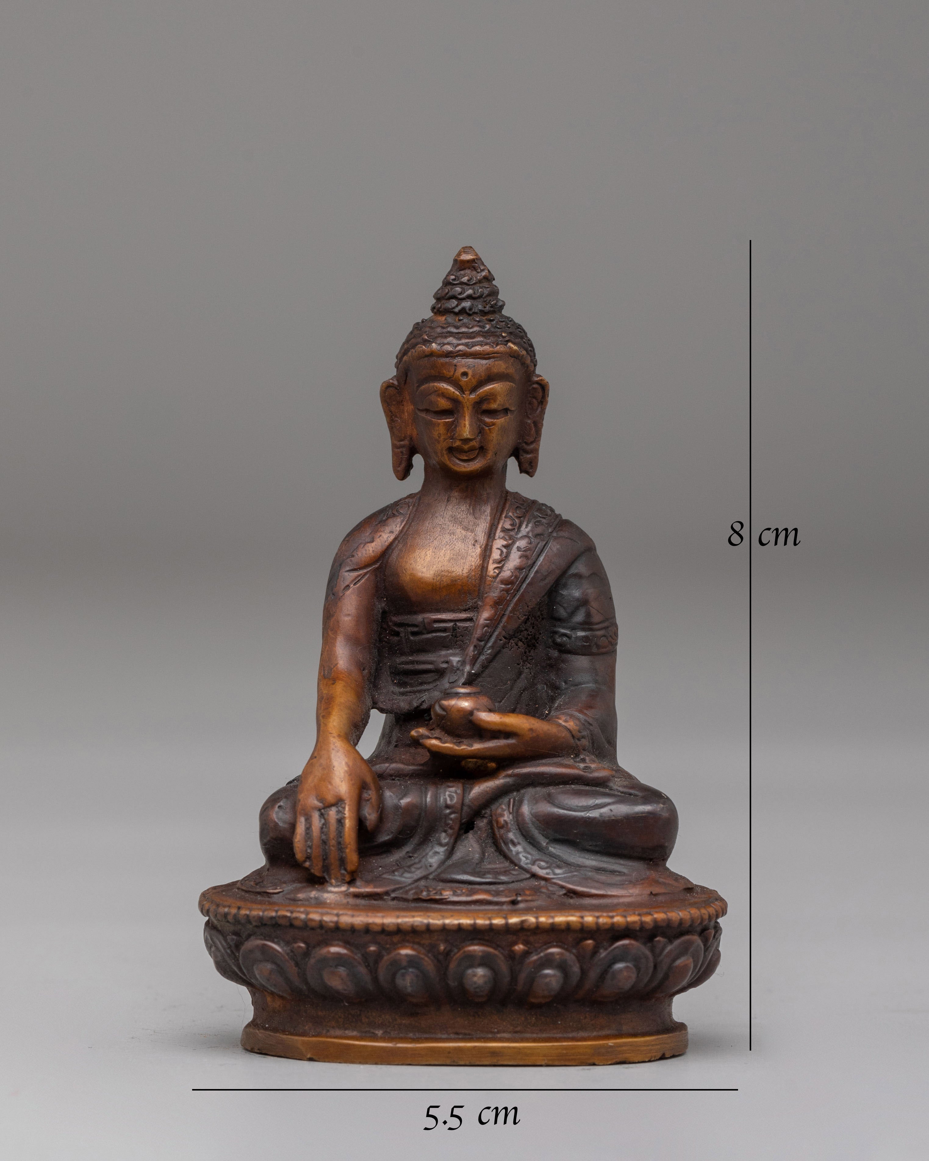 Machine-Made Shakyamuni Buddha Figurine | Himalayan Dharma Gift Art