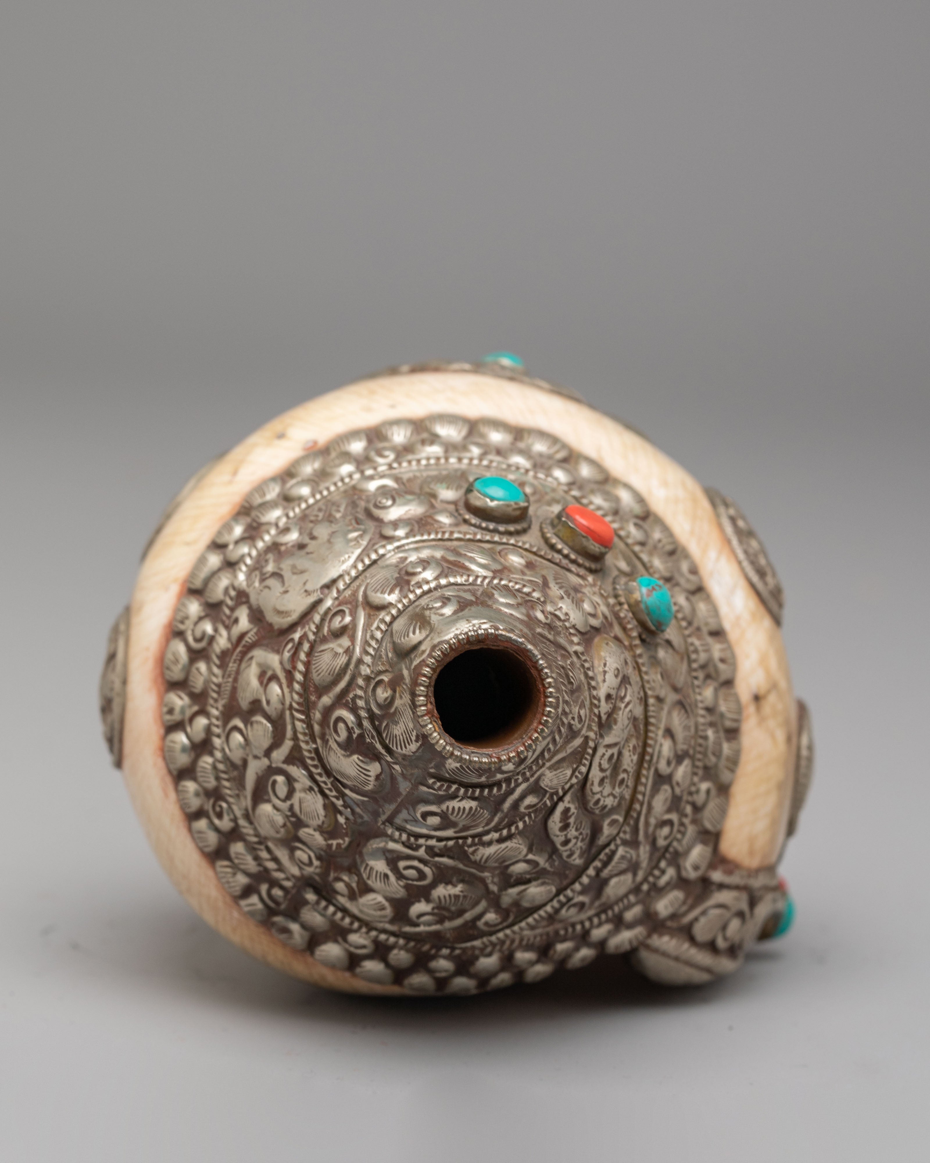 Sacred Dharma Conch Shell | Symbol of Spiritual Awakening