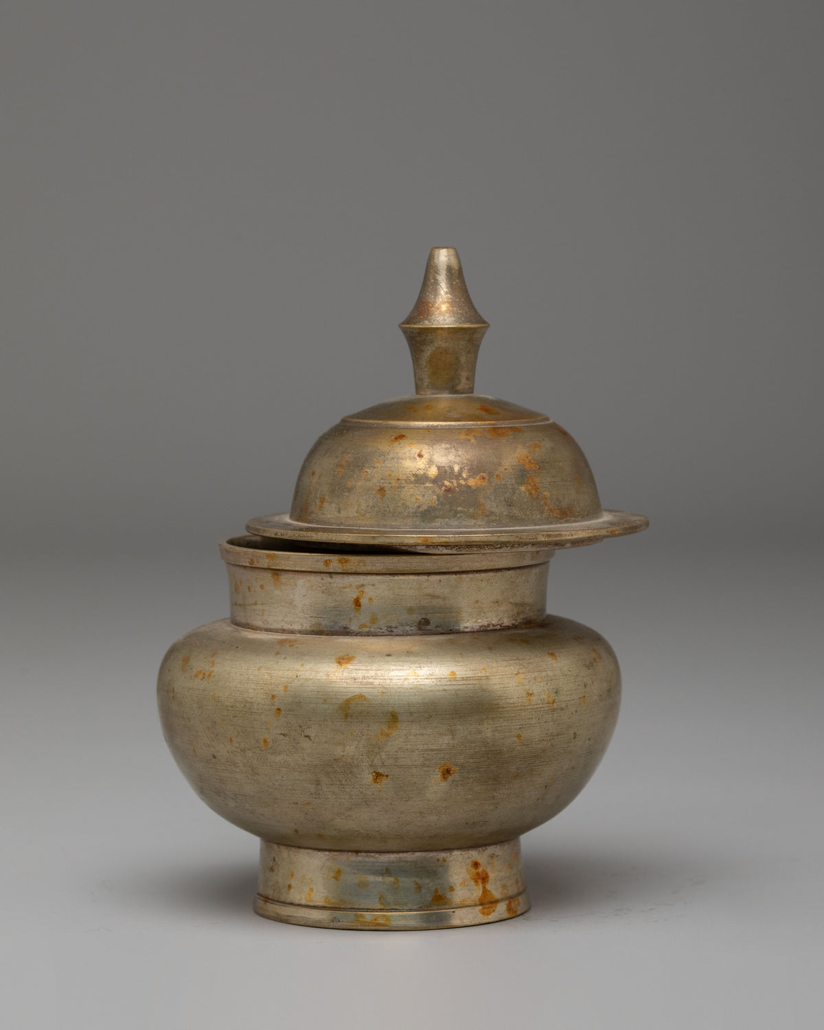 Handmade Ritual Dhupur Rice Pot | Sacred Offering Vessel