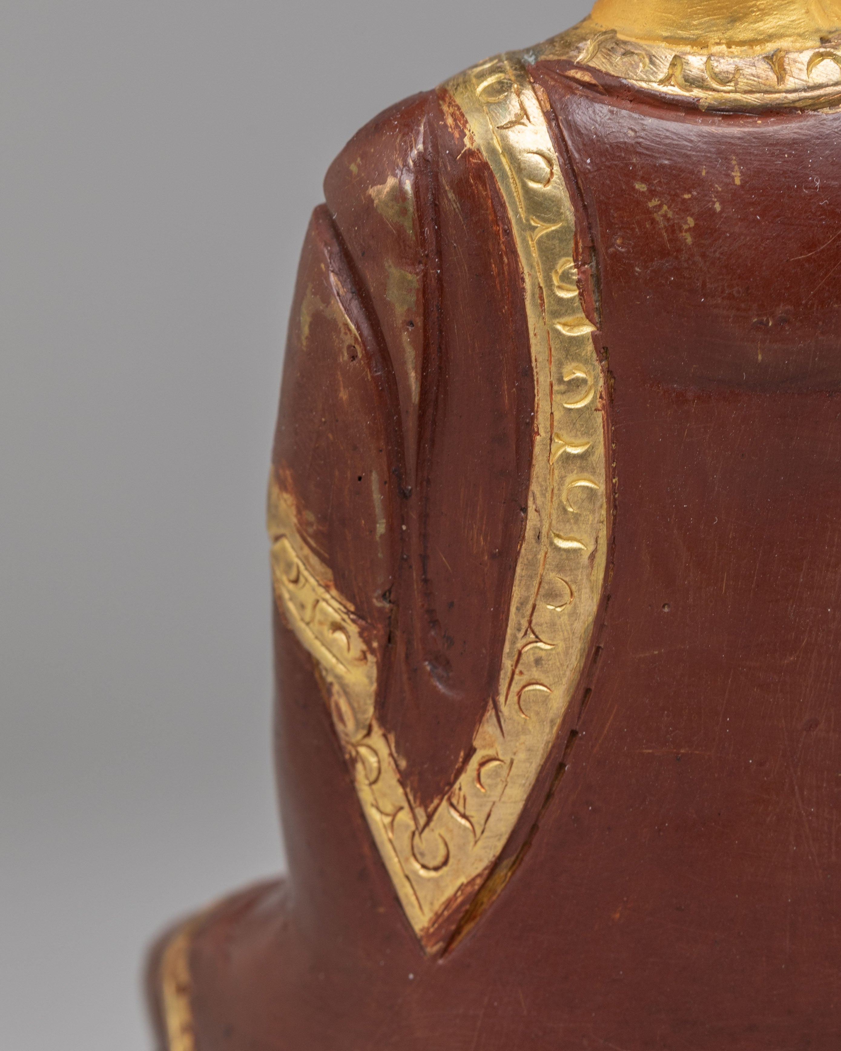 Buddhist Pure Land Amitabha Statue | Traditional Tibetan Handcrafted Artwork
