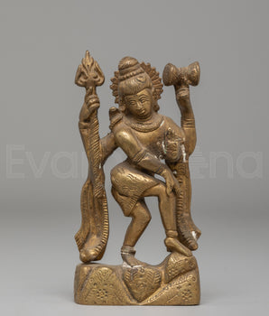 Lord Shiva Statue | Brass Sculpture for Transformation and Spiritual Growth
