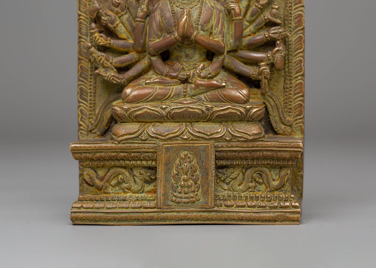 Handmade Chundi Goddess Statue | Tibetan Buddhist Art