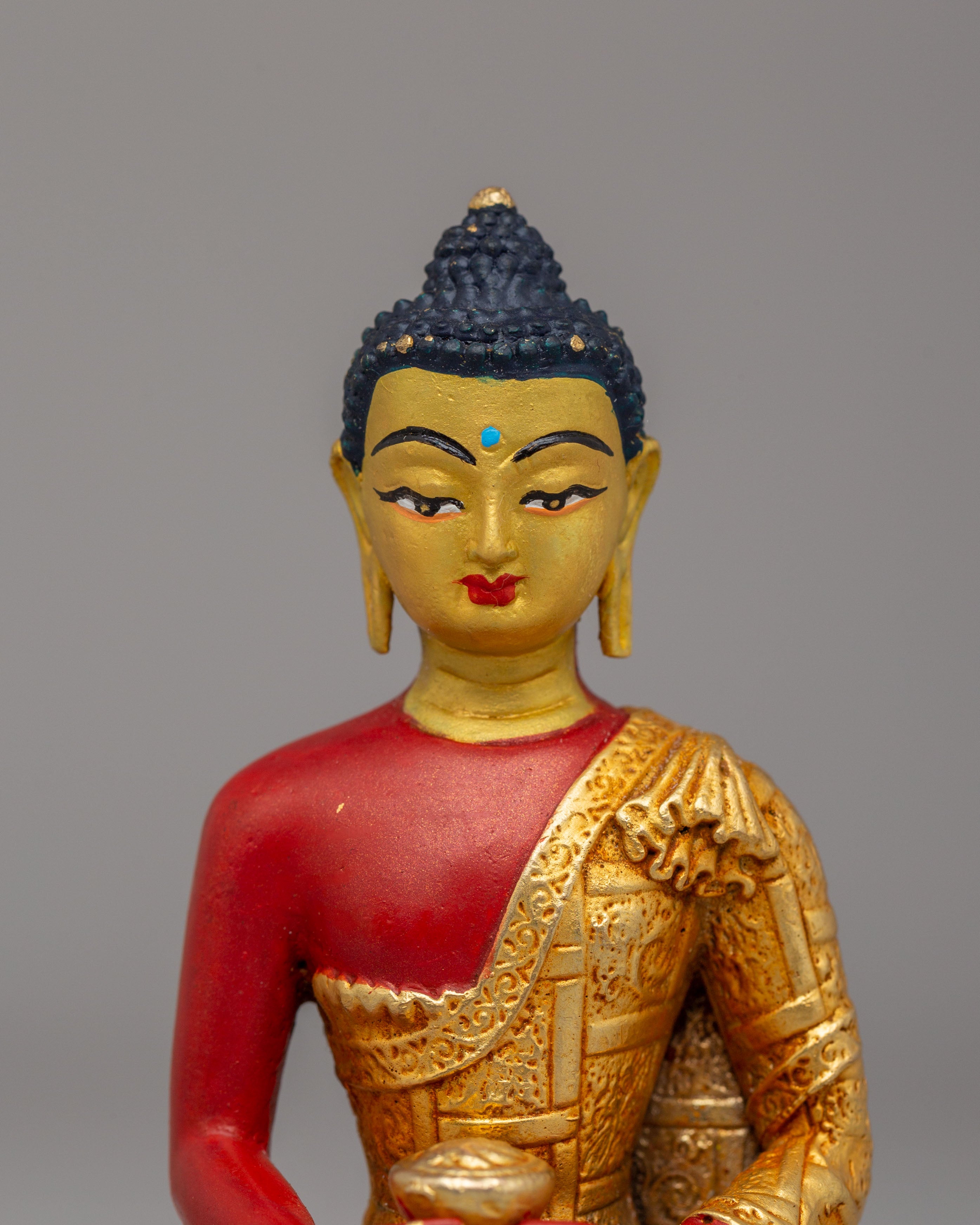 Ceremonial Amitabha Buddha Statue | Spiritual Decor for Meditation and Blessings