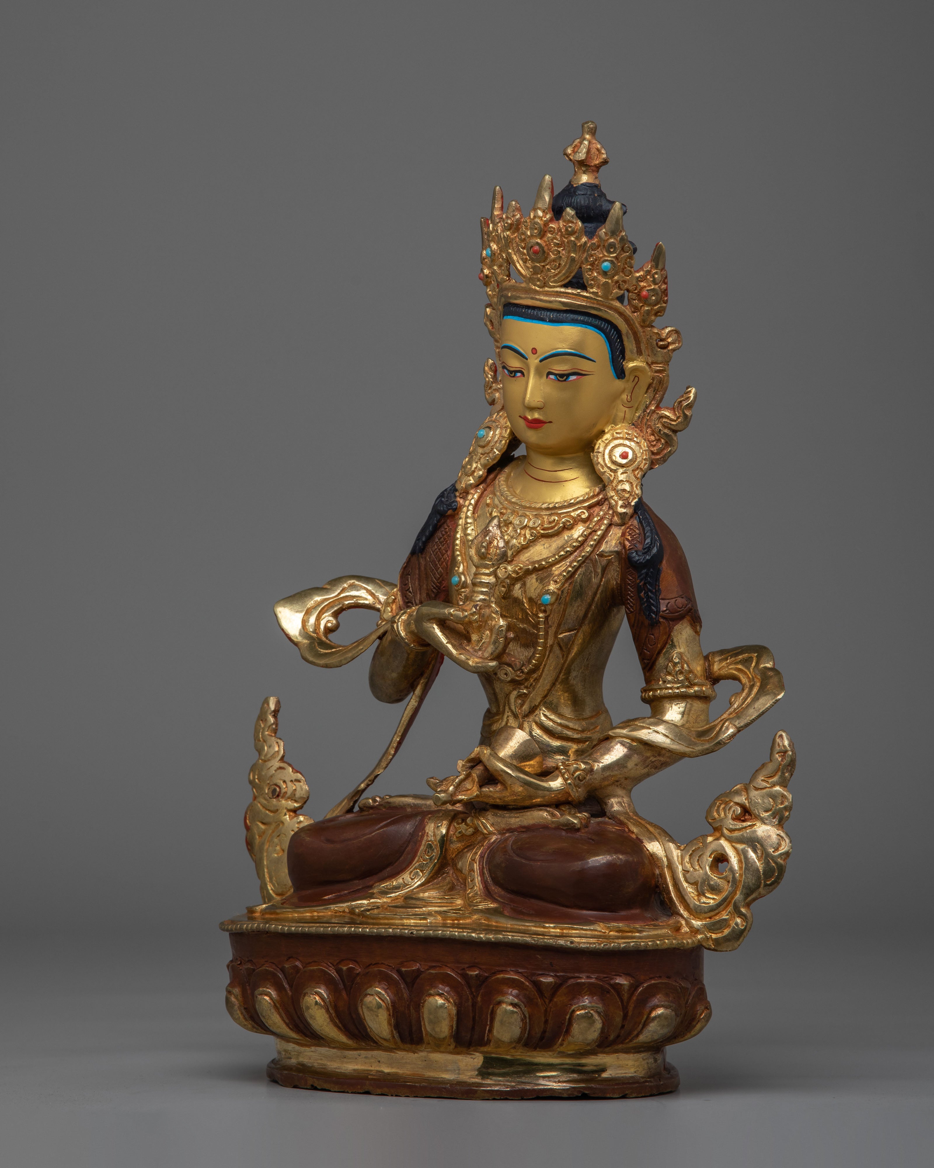 Sacred Vajrasattva Buddha Purification Statue | Tibetan Buddhist Artwork
