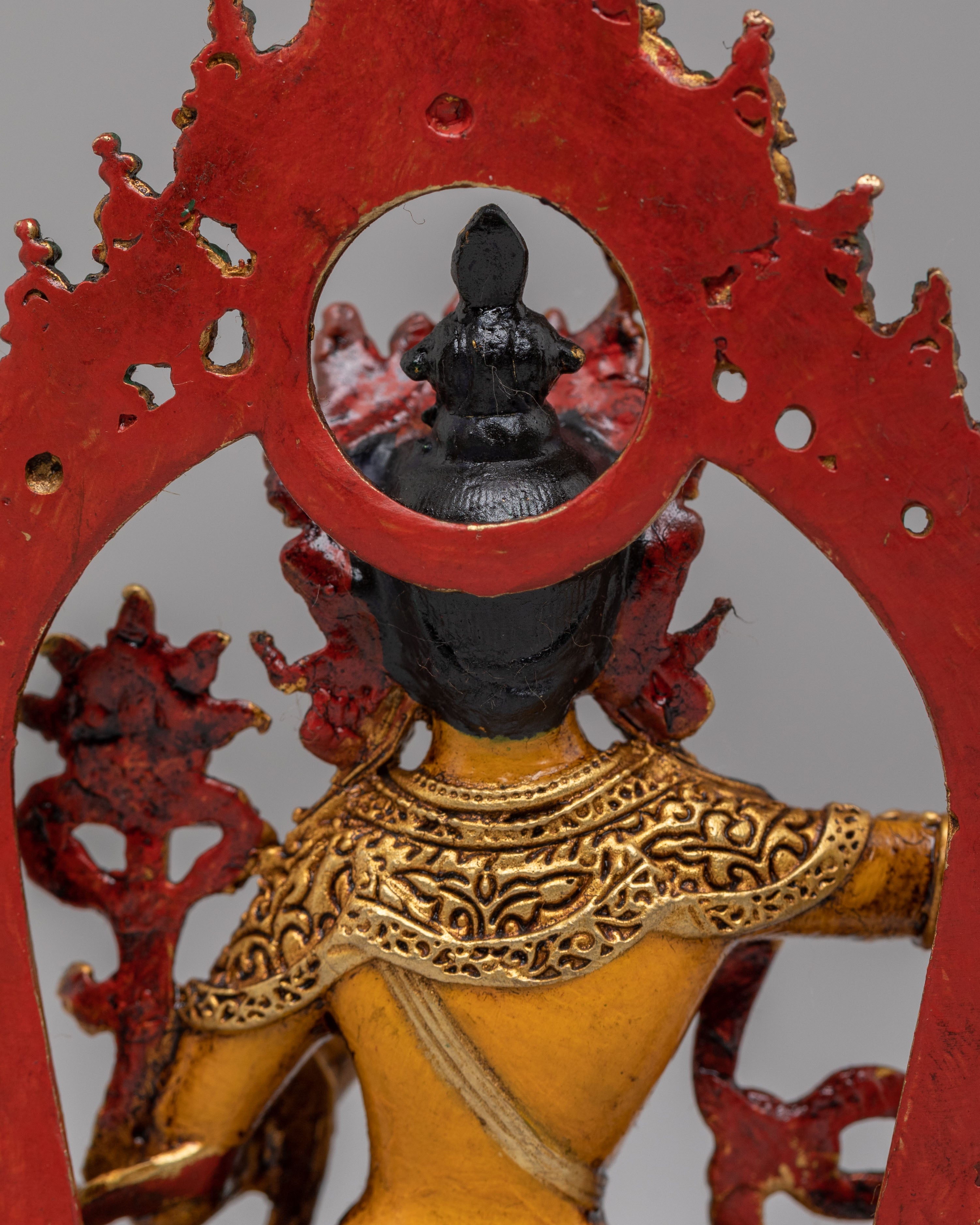 Ceremonial Manjushri Shrine Statue | Wisdom and Meditation Statue