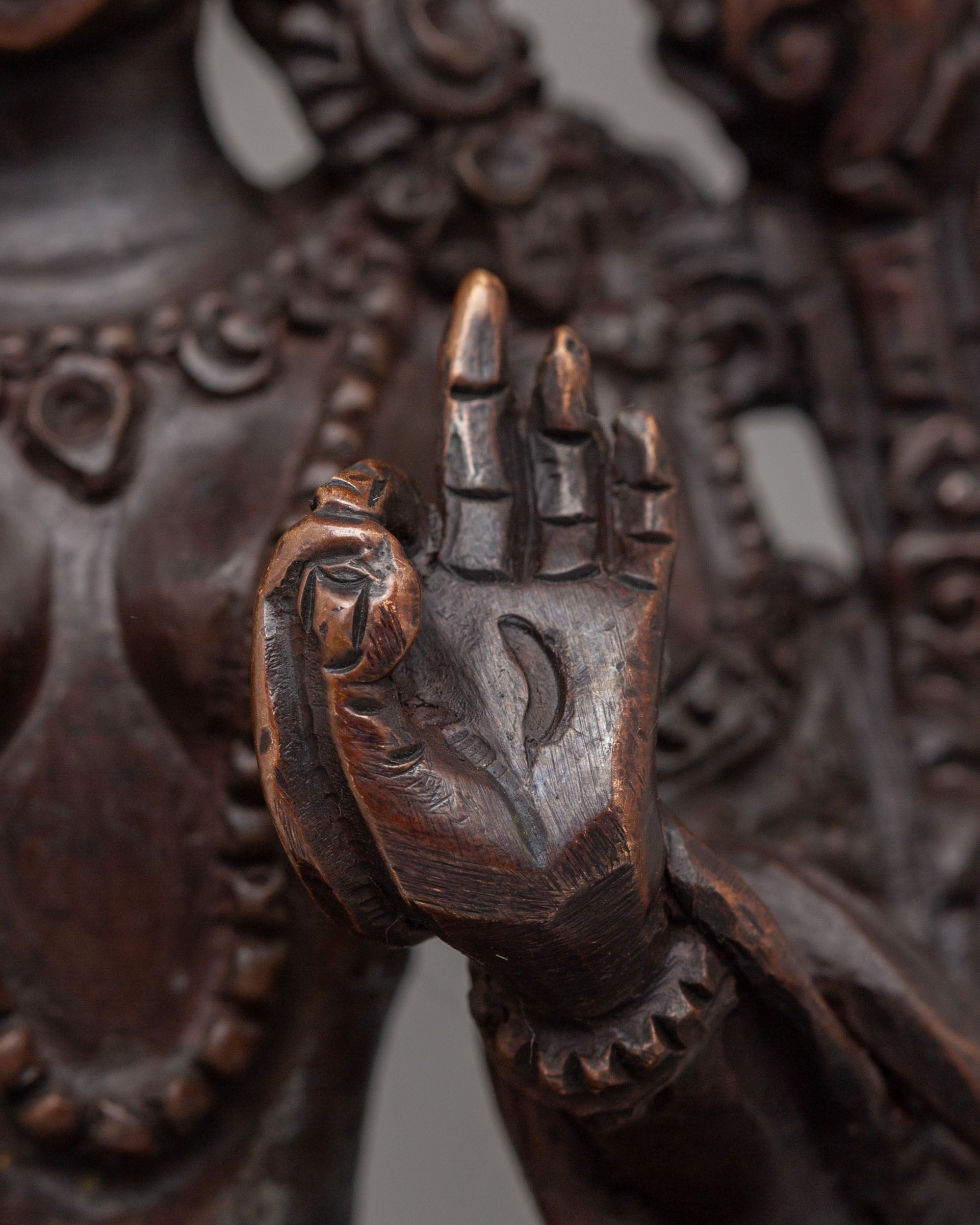 Himalayan White Tara Buddhist Statue | Tibetan Goddess of Compassion