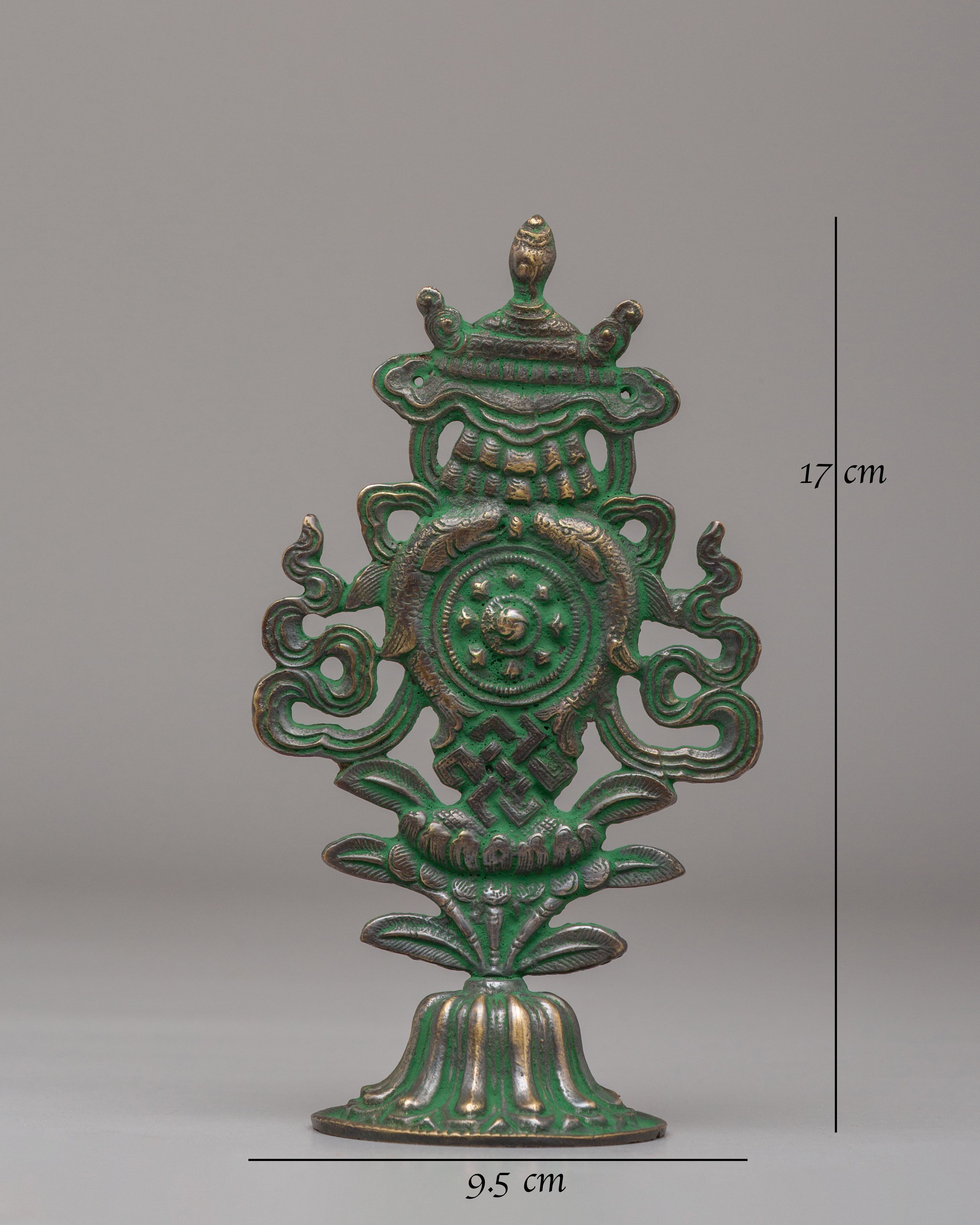 Buddhist Auspicious Symbol | Tibetan Artwork for Spiritual Decor