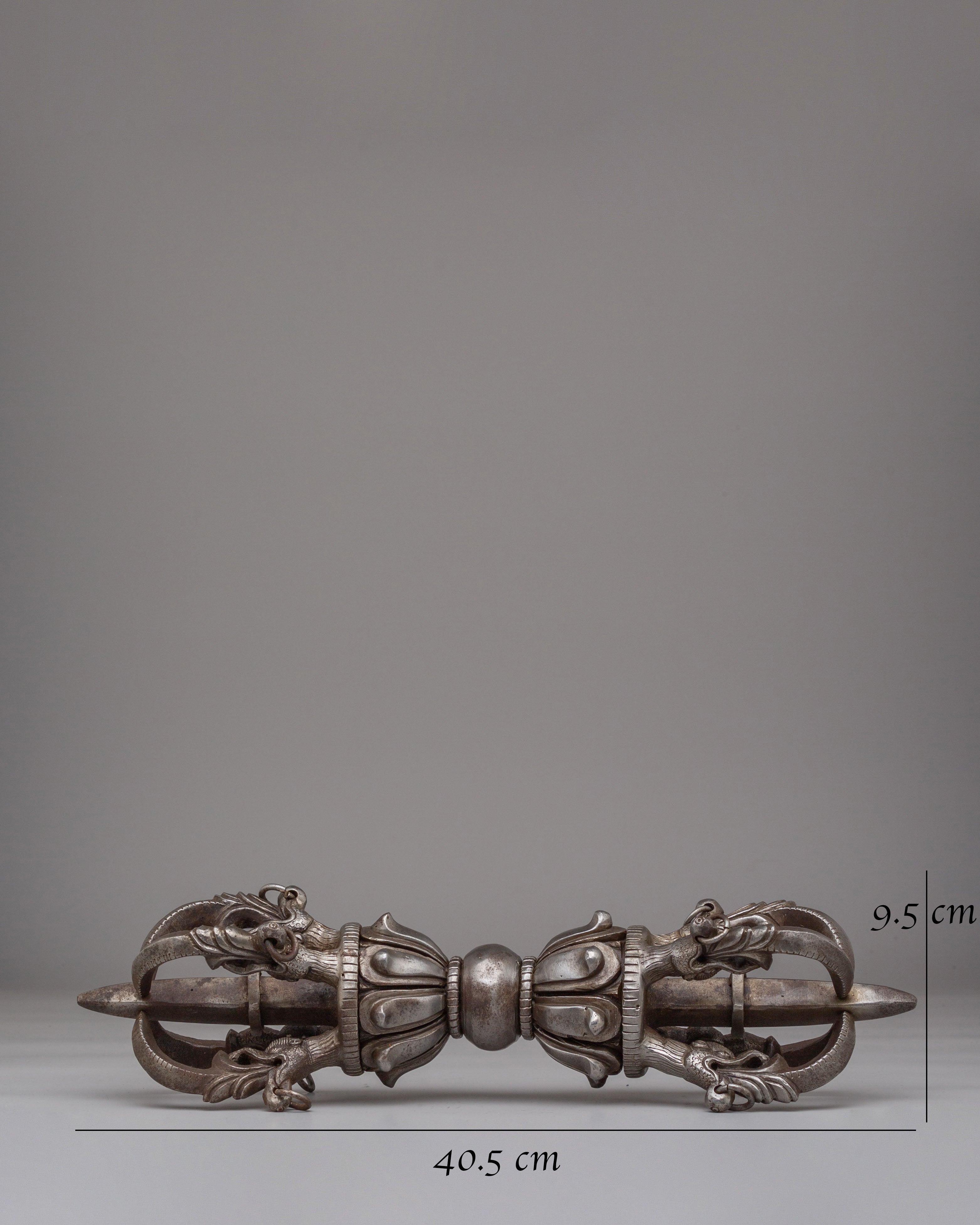 Scared Tibetan Dorje | Iron Ritual Vajra for Spiritual Protection