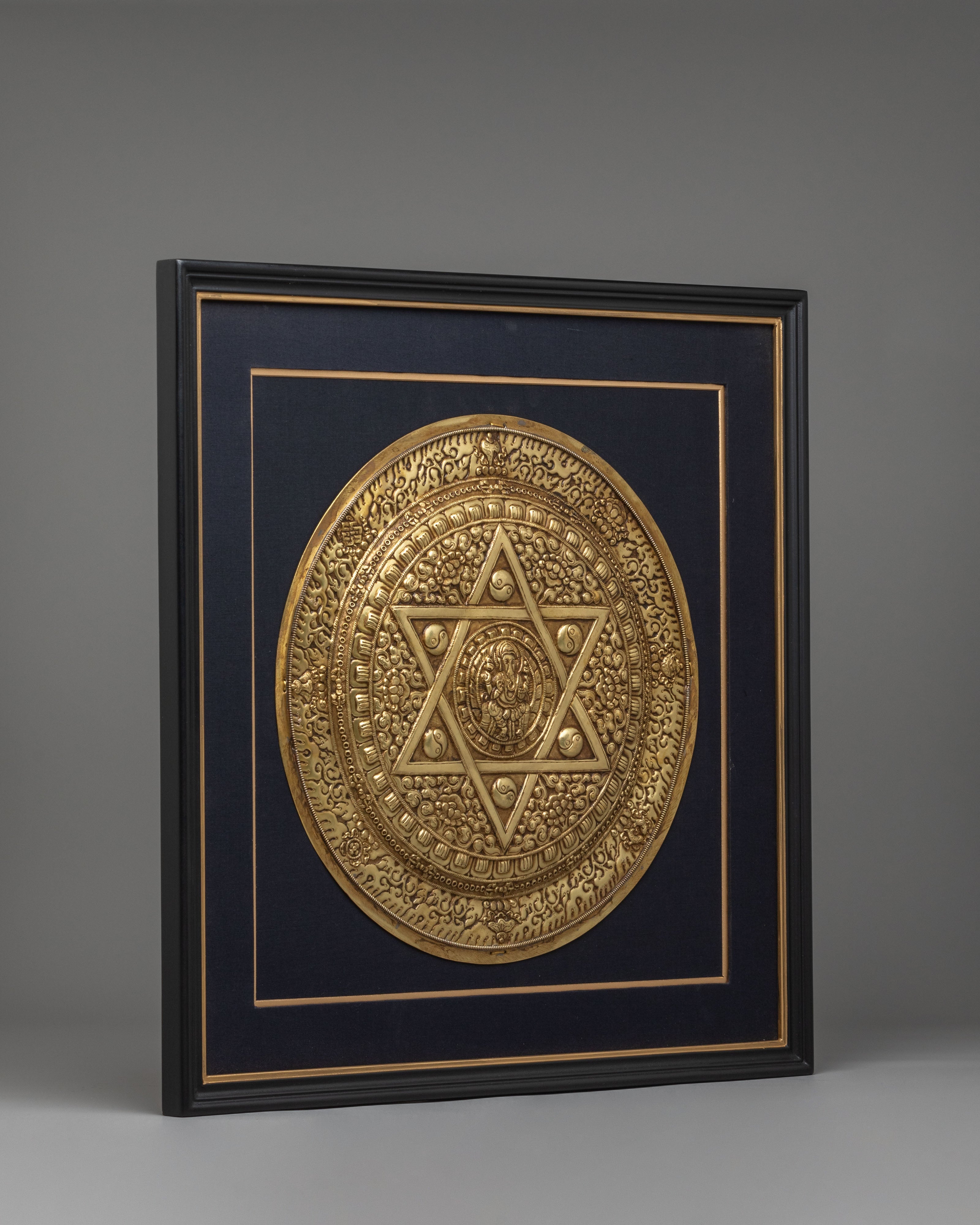 Traditional Altar Ganesh Wall Hanging | Spiritual Home Decor