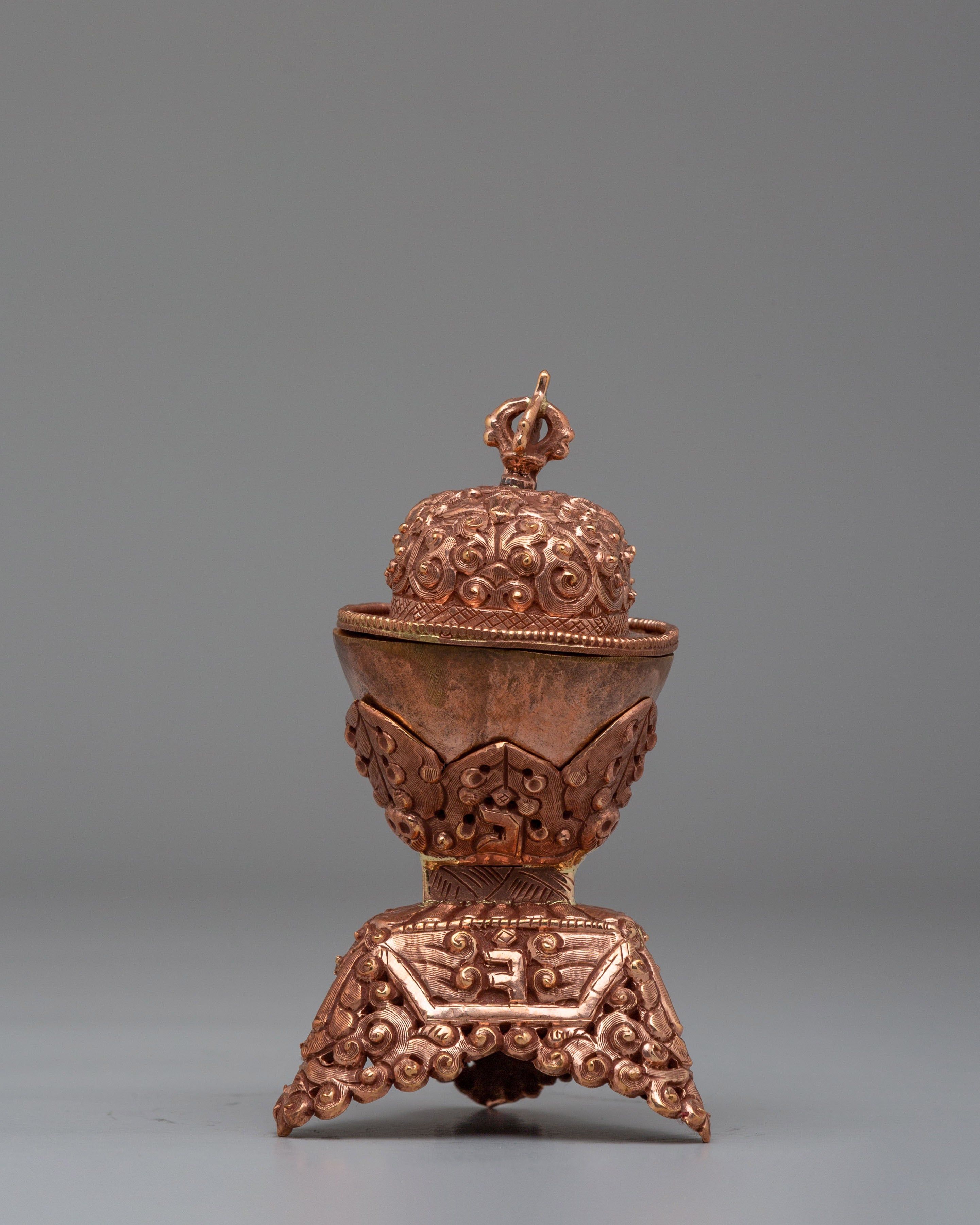 Himalayan Kapala Offering Vessel | Ritual Vessel for Spiritual Ceremonies