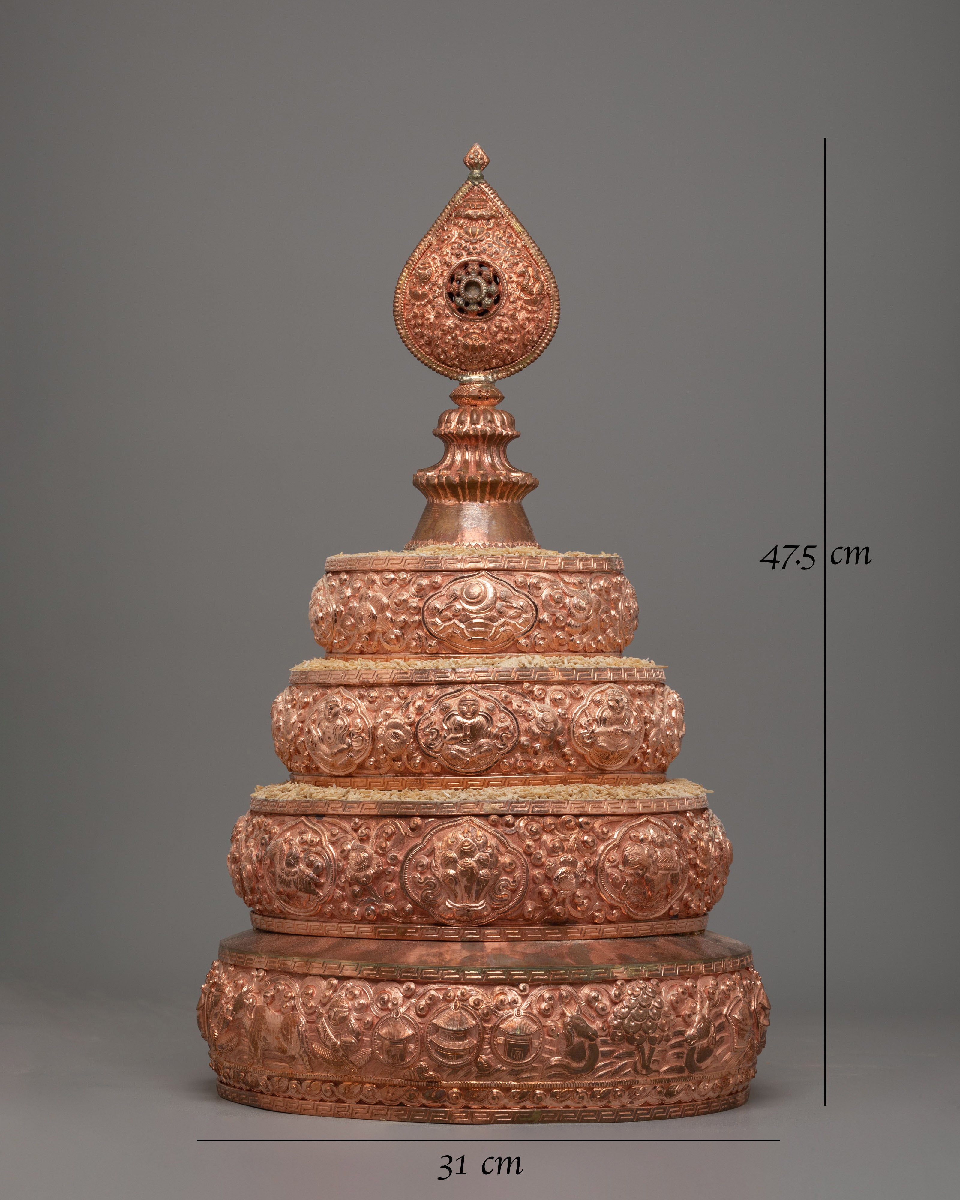 Spiritual Buddhist Mandala Offering | Perfect for Meditation and Rituals