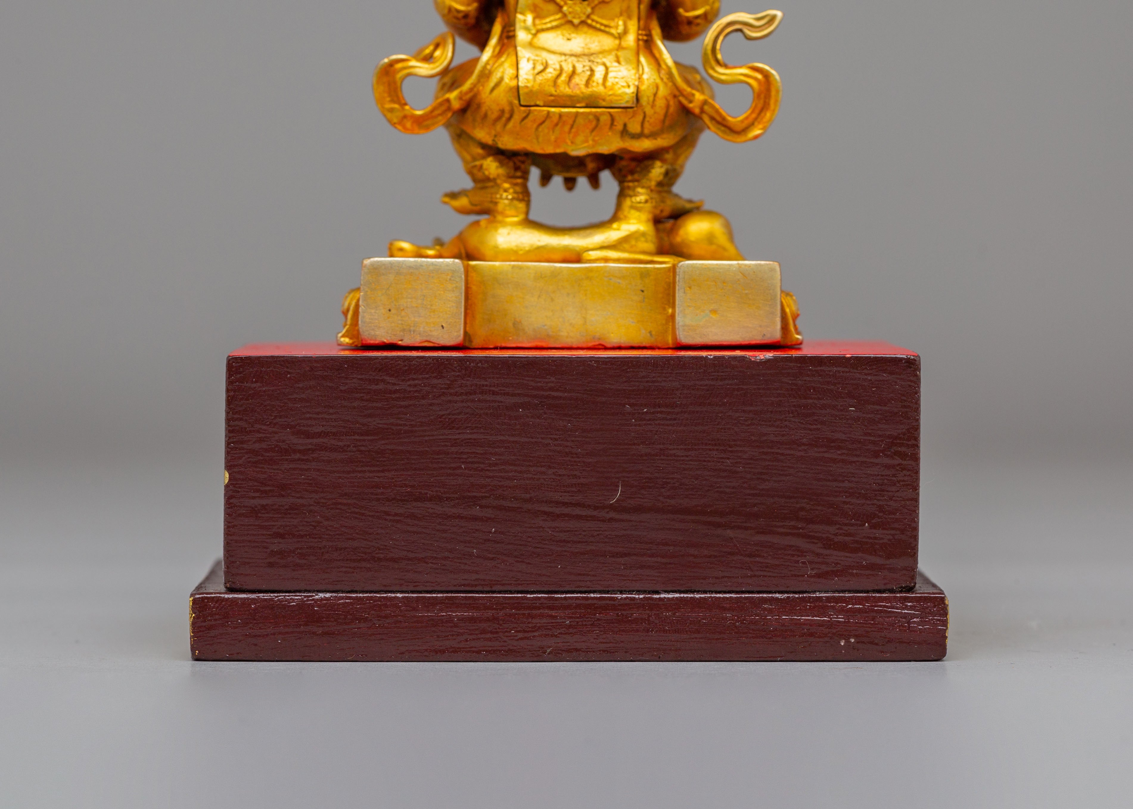 Traditional Shakya Mahakala Statue | Tibetan Buddhist Protector Sculpture
