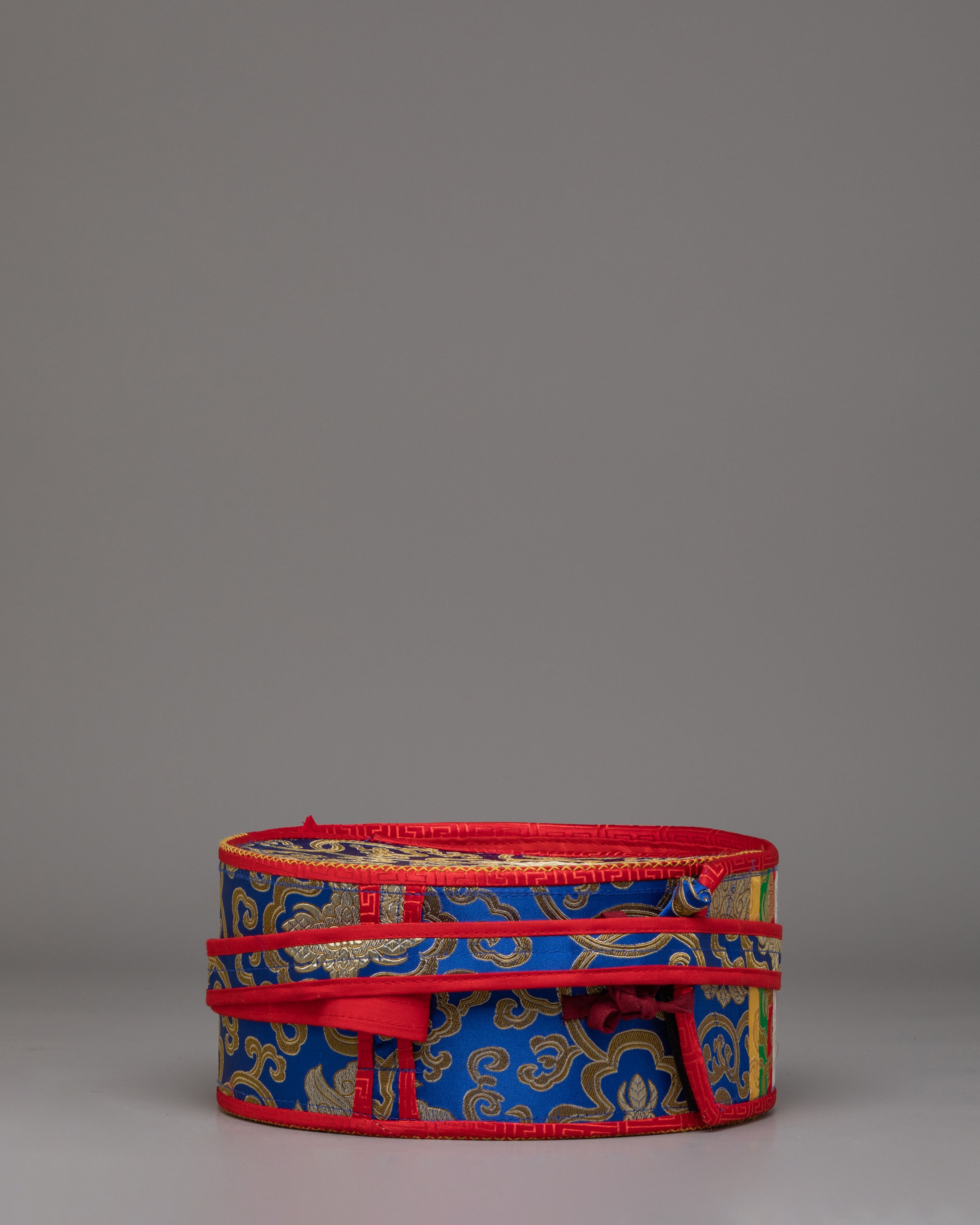Tibetan Ritual Damaru Drum | A Sacred Tool for Meditation & Prayer