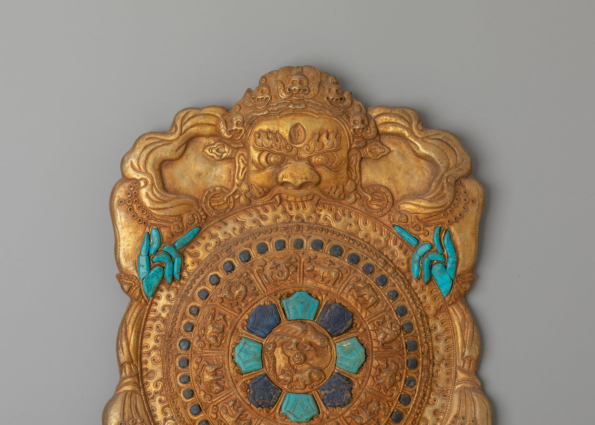 Handcrafted Wheel of Life Wall Art | Symbol of Spiritual Journey