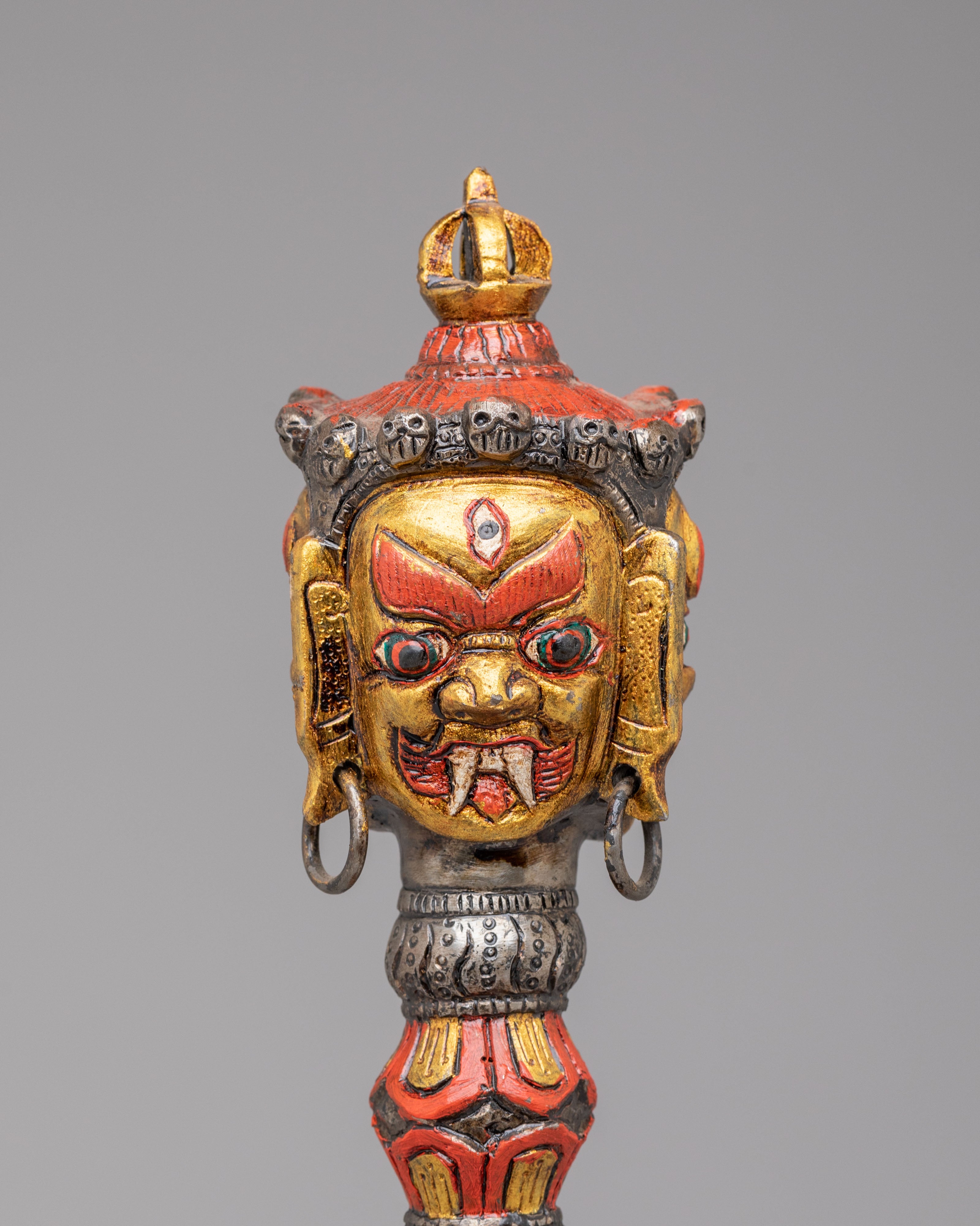 Sacred Tibetan Phurba | Ritual Dagger for Spiritual Practices