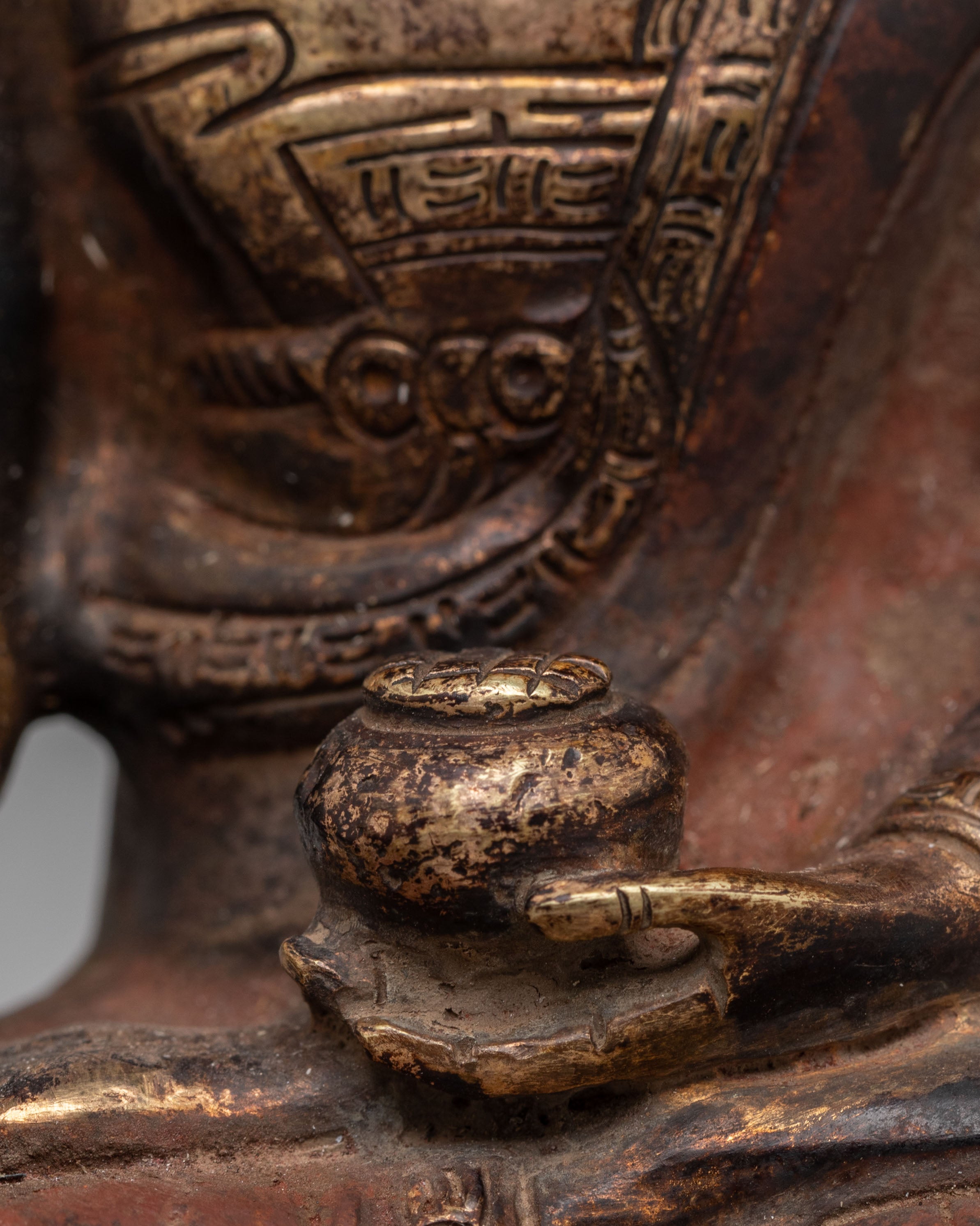 Shakyamuni Buddha Spiritual Figurine | Tibetan Home Decor