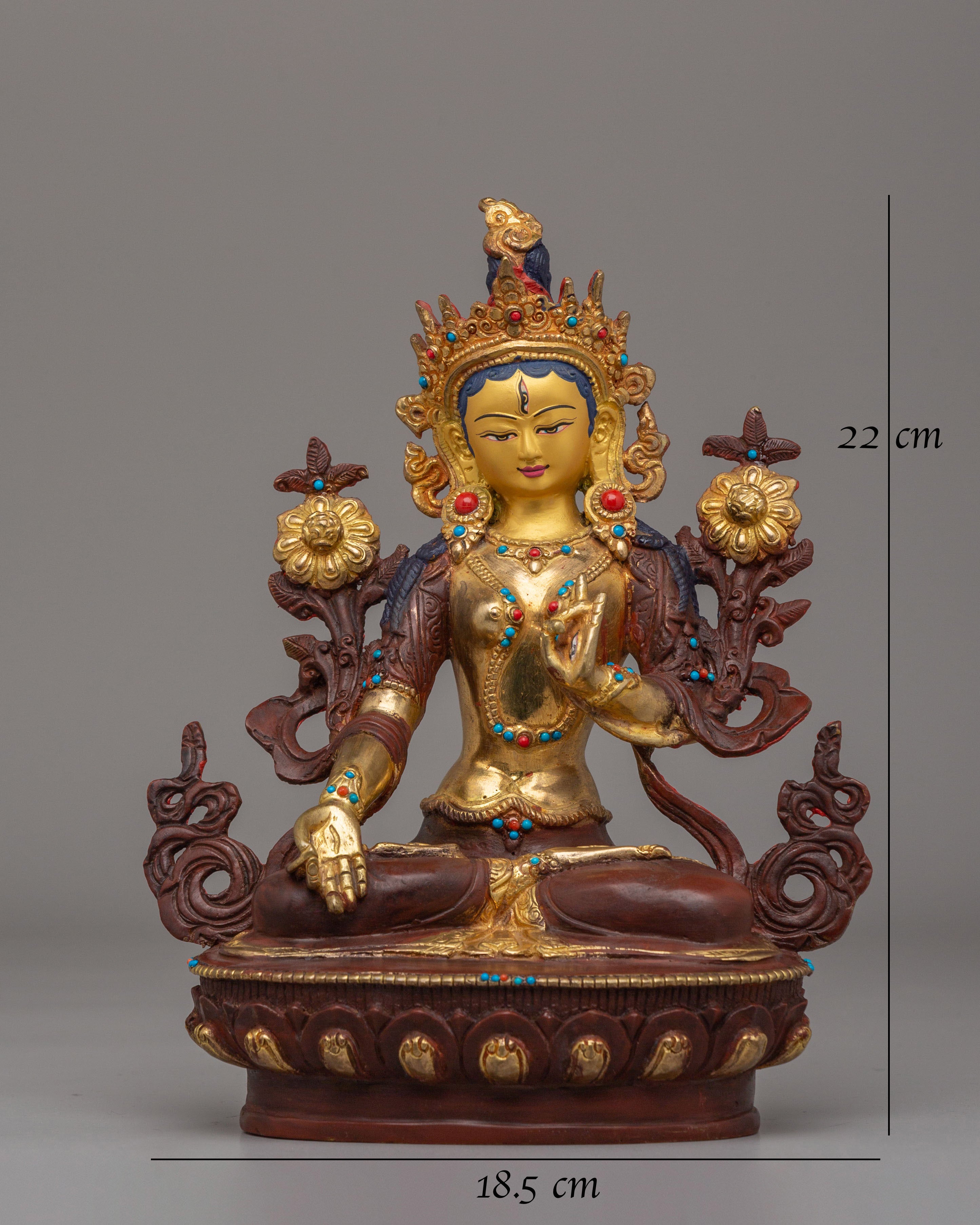 White Tara Statue for Healing | A Sacred Symbol of Compassion