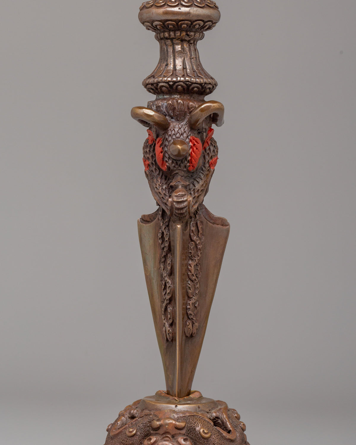 Sacred Hayagriva Phurba | Handcrafted Copper Ritual Dagger