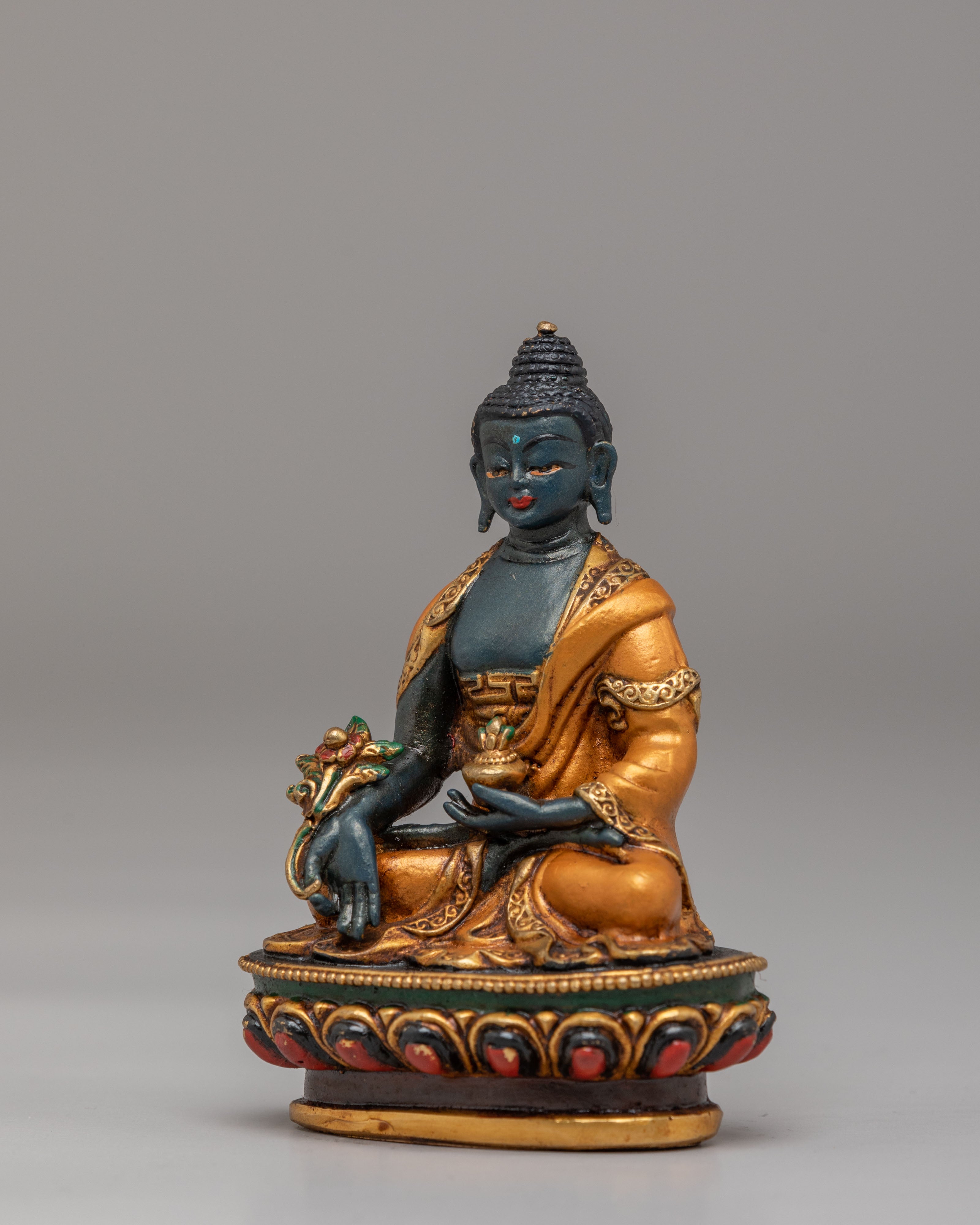 Ceremonial Medicine Buddha Statue | Spiritual Decor