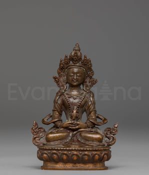 Life Long Buddha Amitayus Statue | Tibetan Amitayus Sculpture