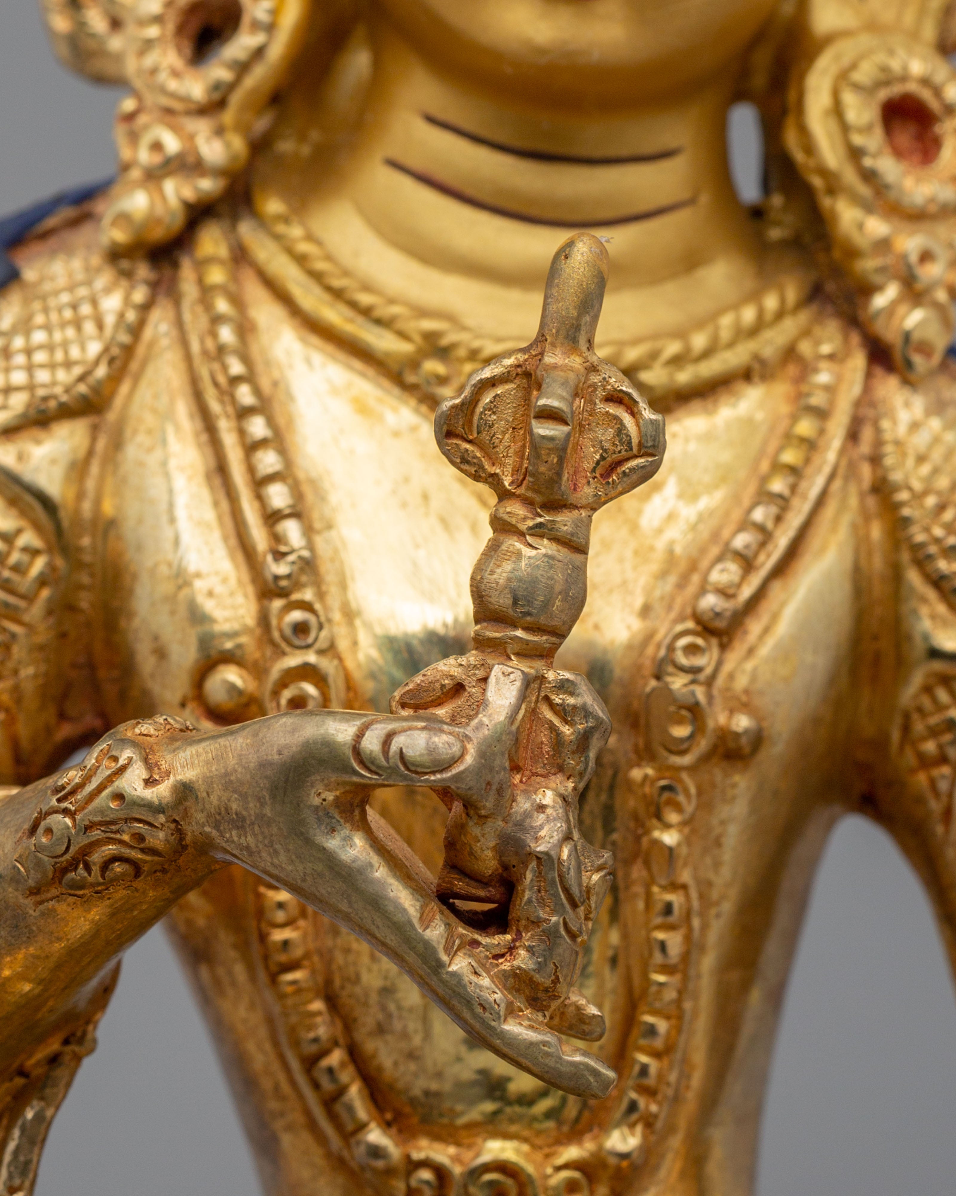 Vajrasattva Statue For Home Shrine | Tibetan Buddhist Deity Figurine