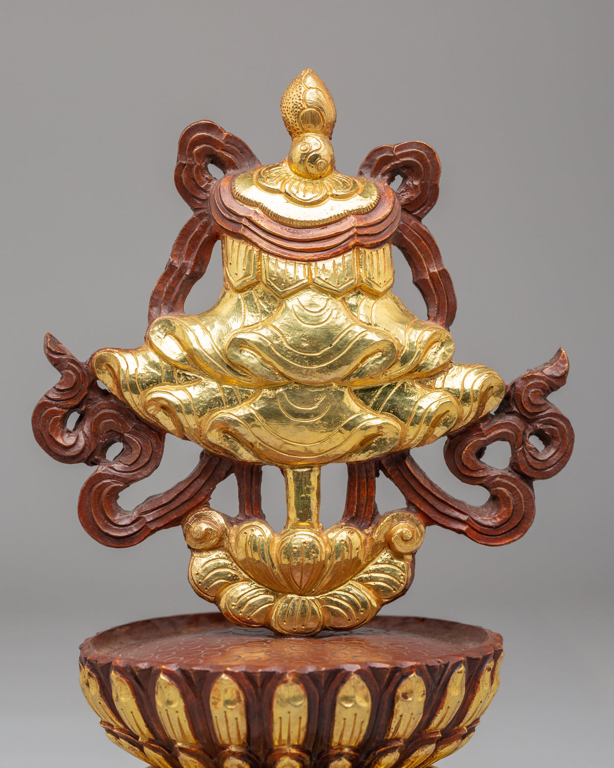 Eight Auspicious Symbols Set | Handmade Tibetan Altar Decor