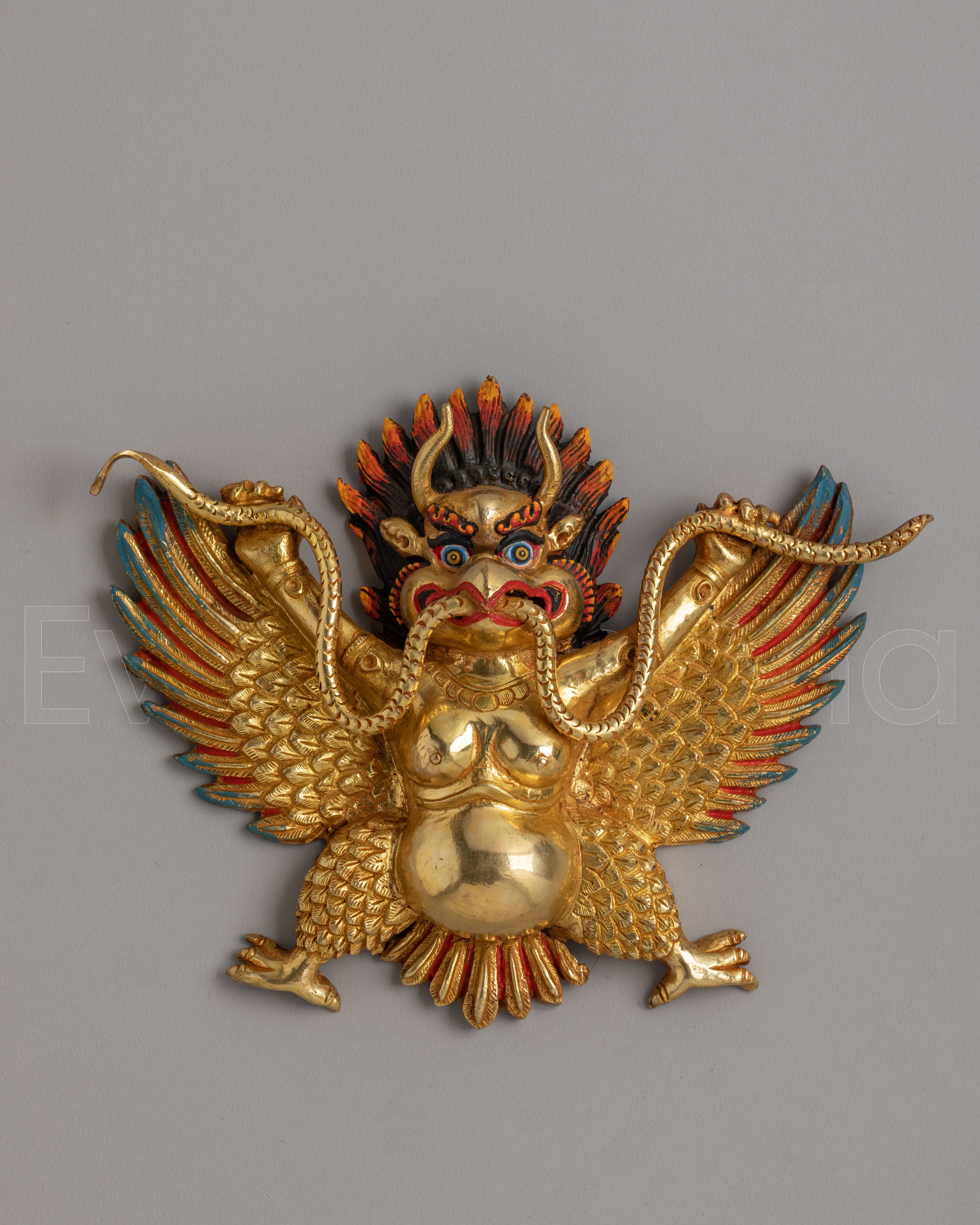 Traditional Garuda Protector Wall Hanging