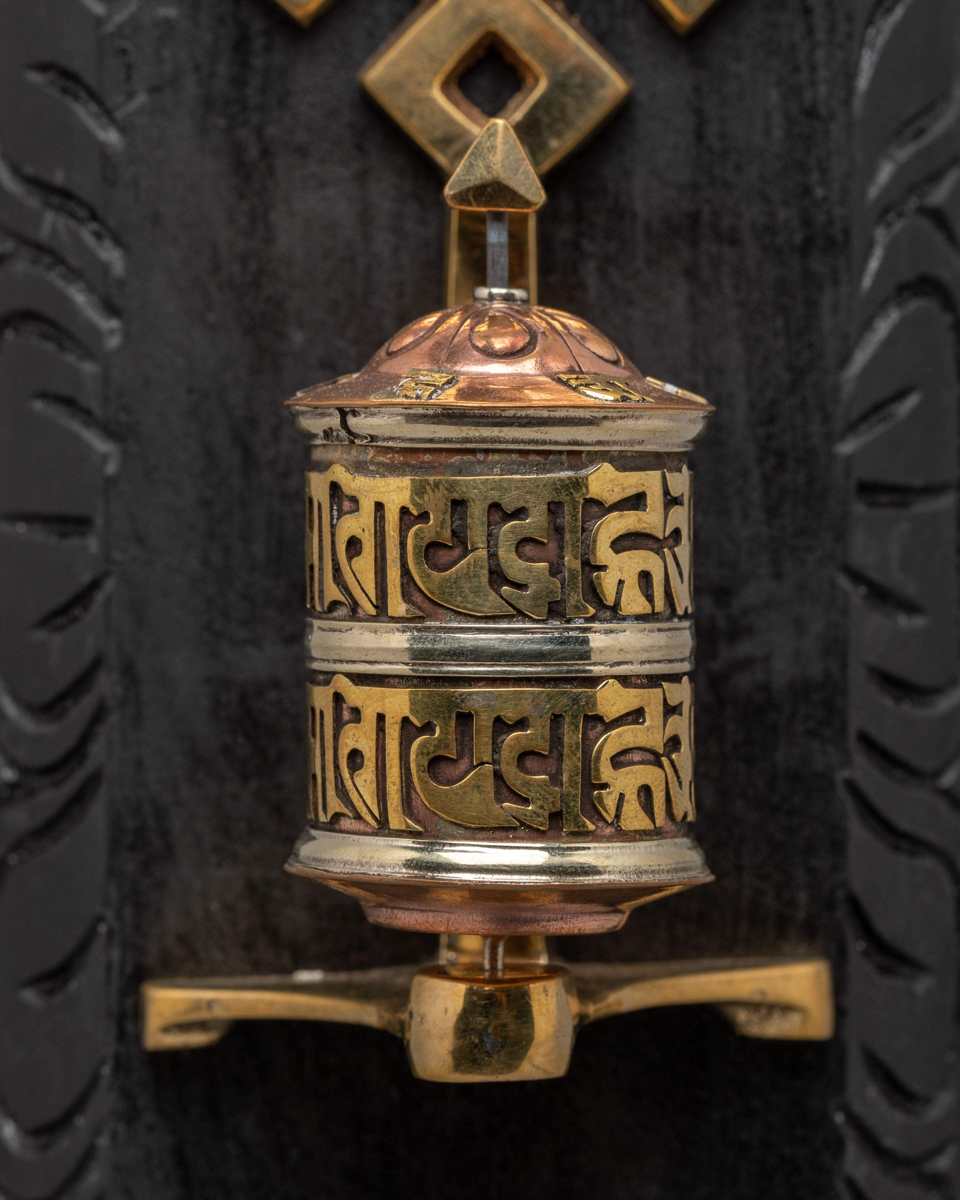 Handmade Himalayan Prayer Wheel | Sacred Tibetan Mantra Spinner