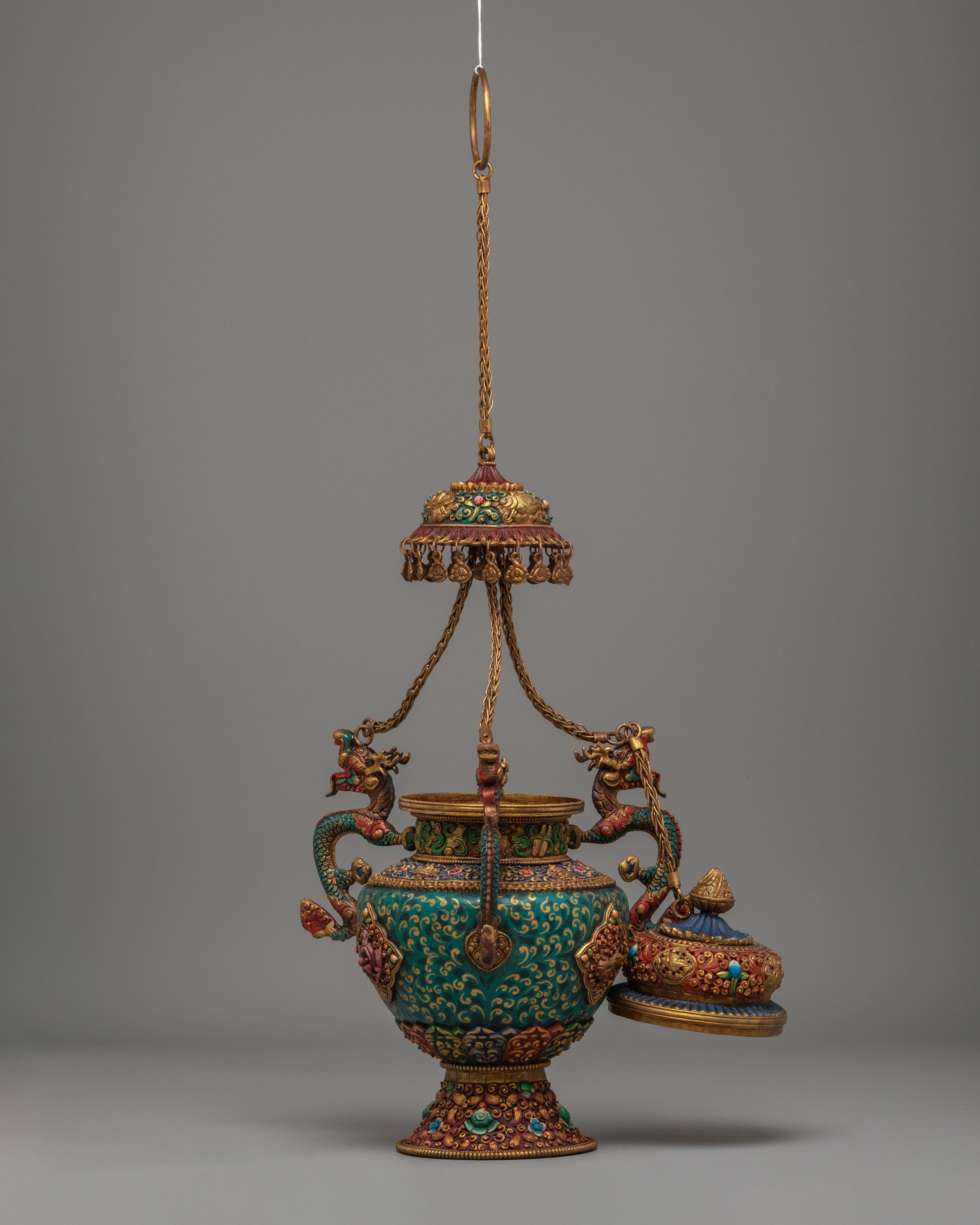 Traditional Handcrafted Incense Burner | Buddhist Ritual Incense Burner