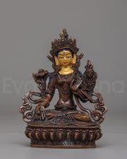 Himalayan White Tara Deity Statue