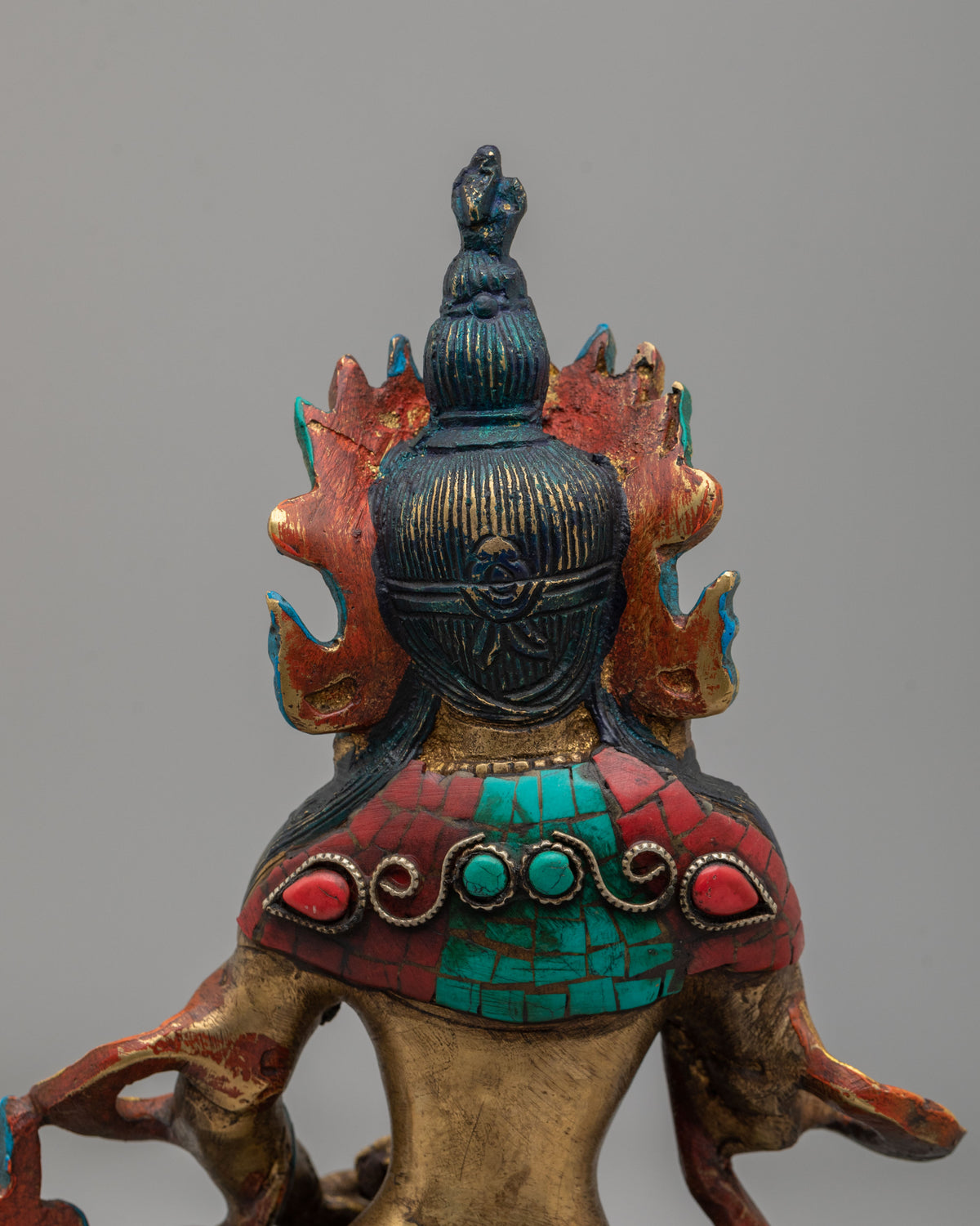 Traditional Vajrasattva Purification Statue | Tibetan Buddhist Artwork