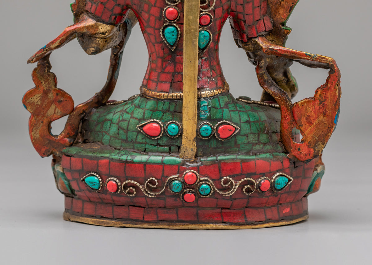 Spiritual Tibetan White Tara Statue | Symbol of Compassion
