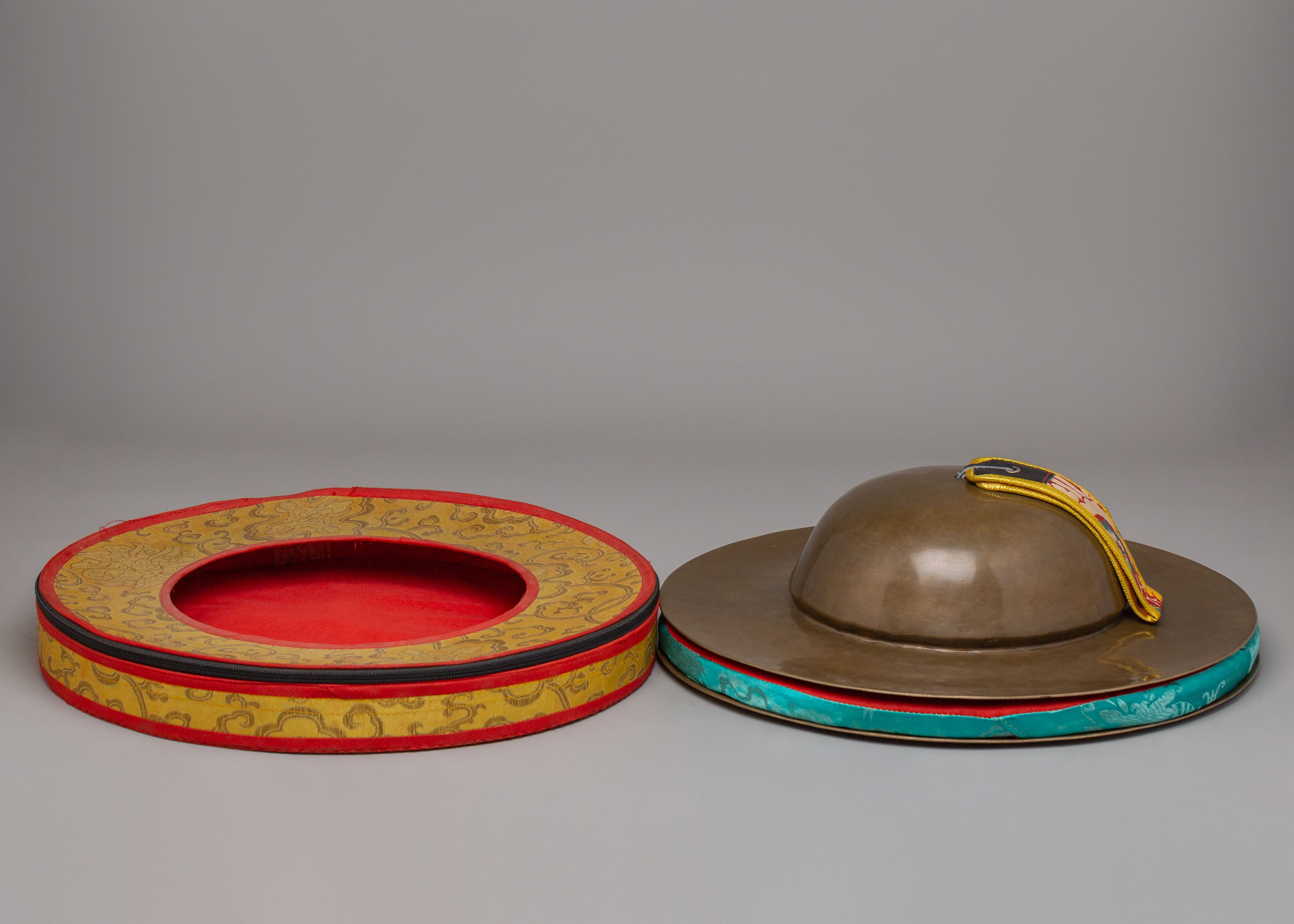 Traditional Jhyamta Ritual Cymbals | Sacred Sound Offering Tool for Puja
