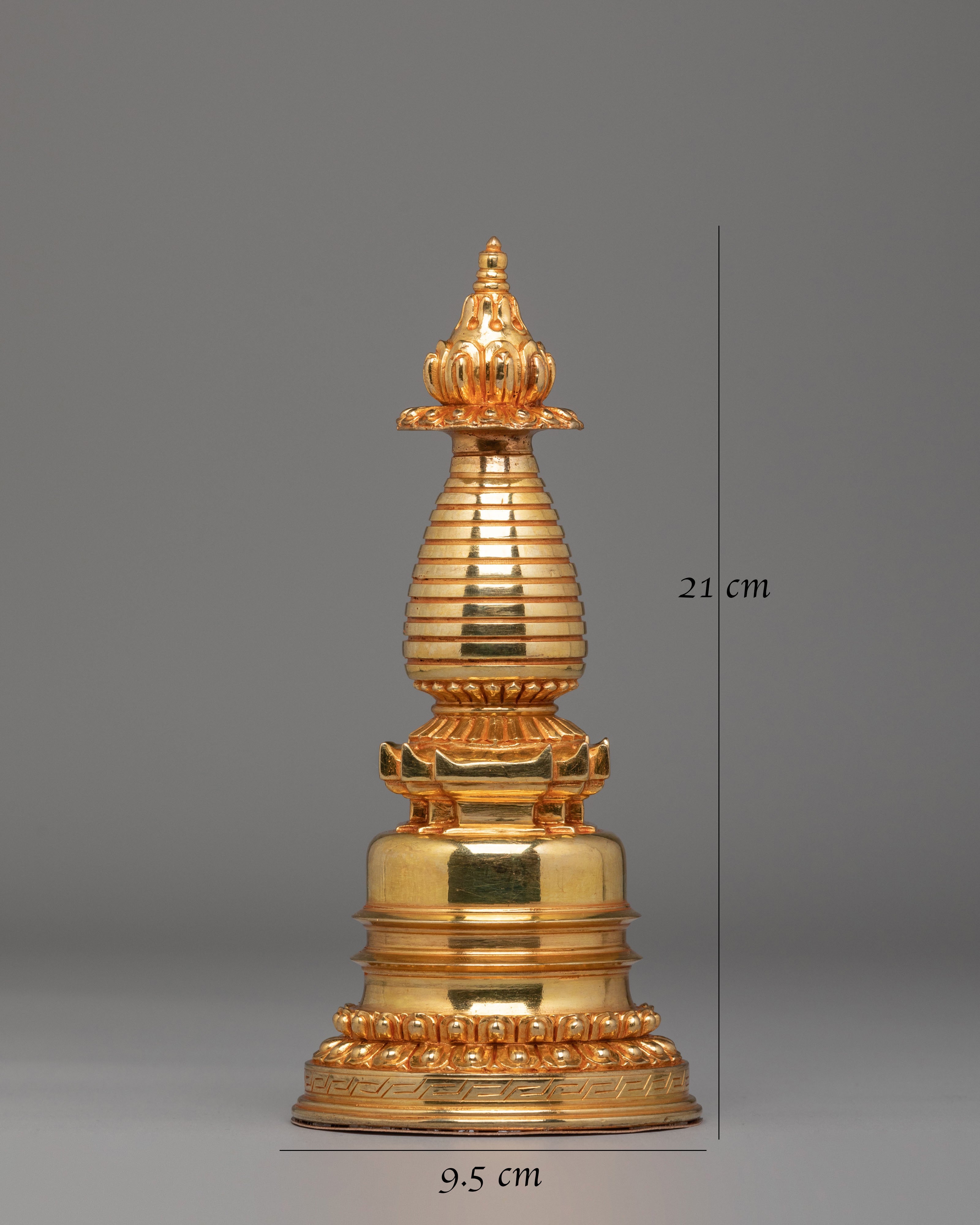 Buddhist Relic Kadampa Chorten | Sacred Shrine for Meditation