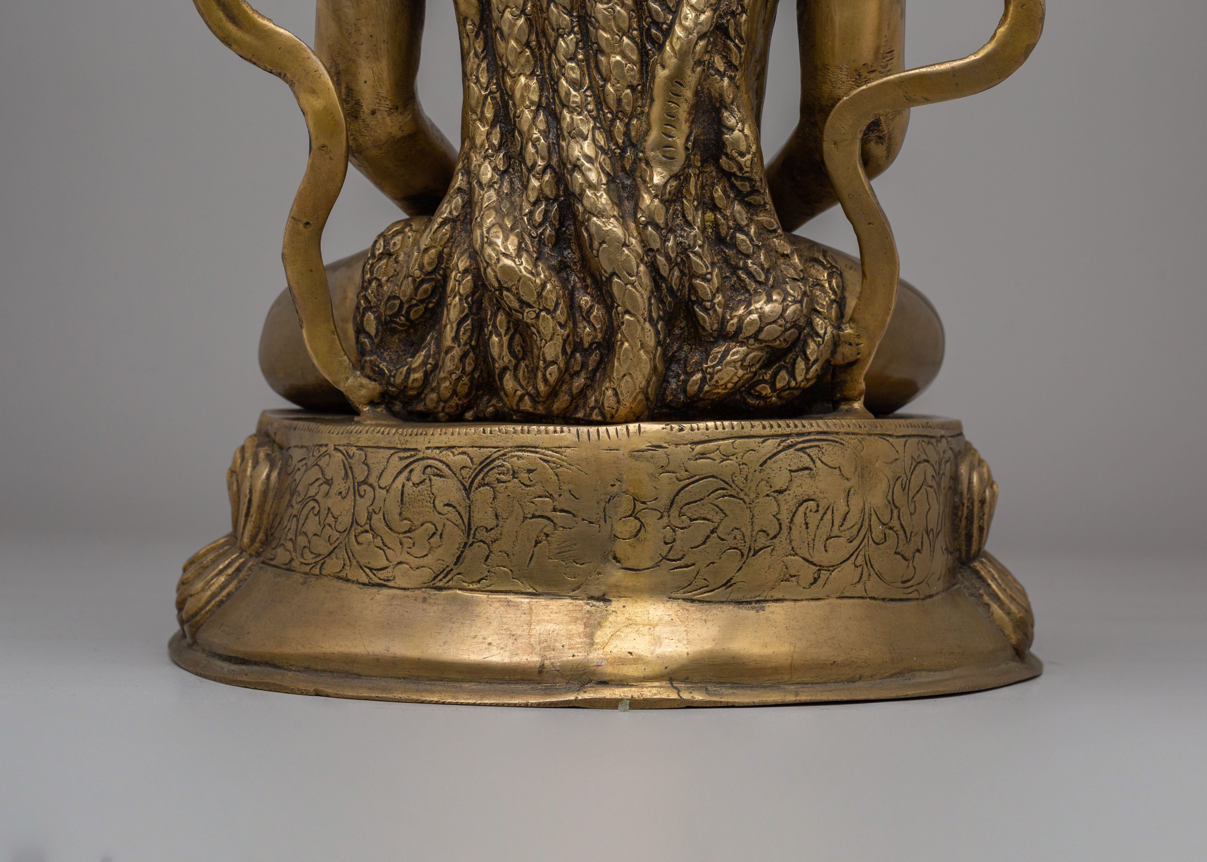 Handcrafted Nagarjuna Statue | Tibetan Buddhist Sculpture