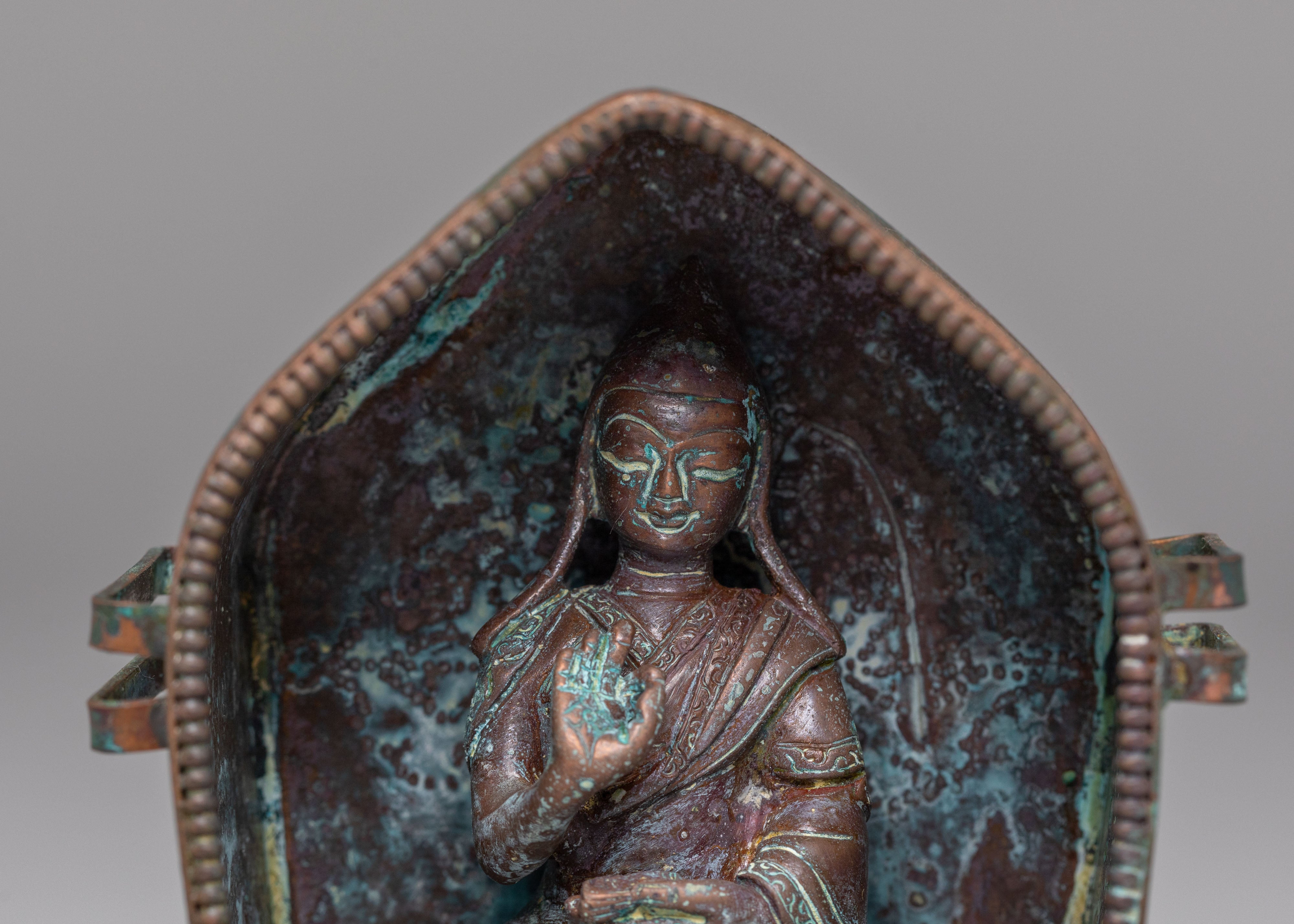 Sacred Tsongkhapa Ghau Shrine Box Set | Tibetan Buddhist Master Collection