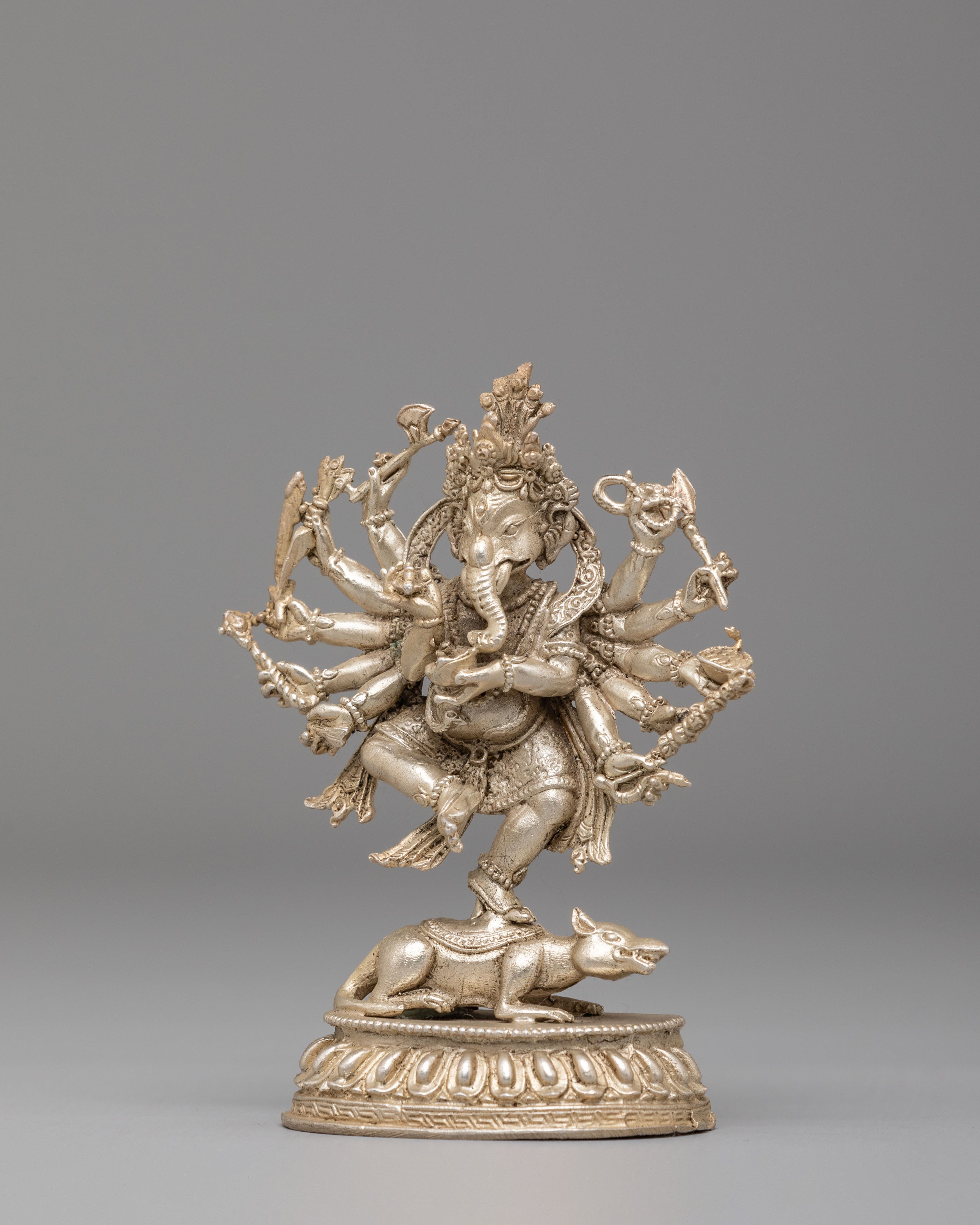 Lord Maha Rakta Ganpati Figurine | Hindu Deity Idol