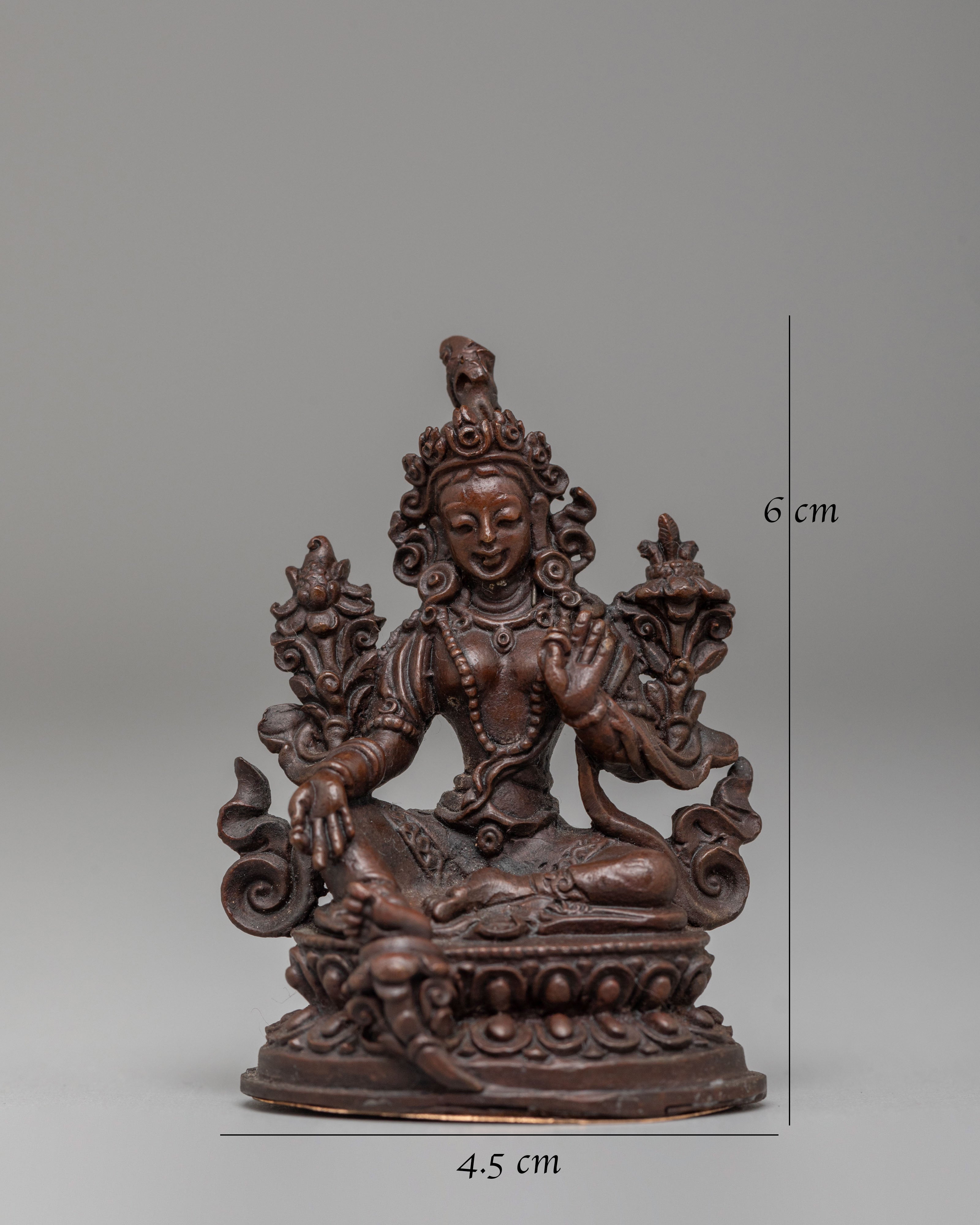 Goddess Green Tara Deity Statue | Spiritual Protection and Healing Statue