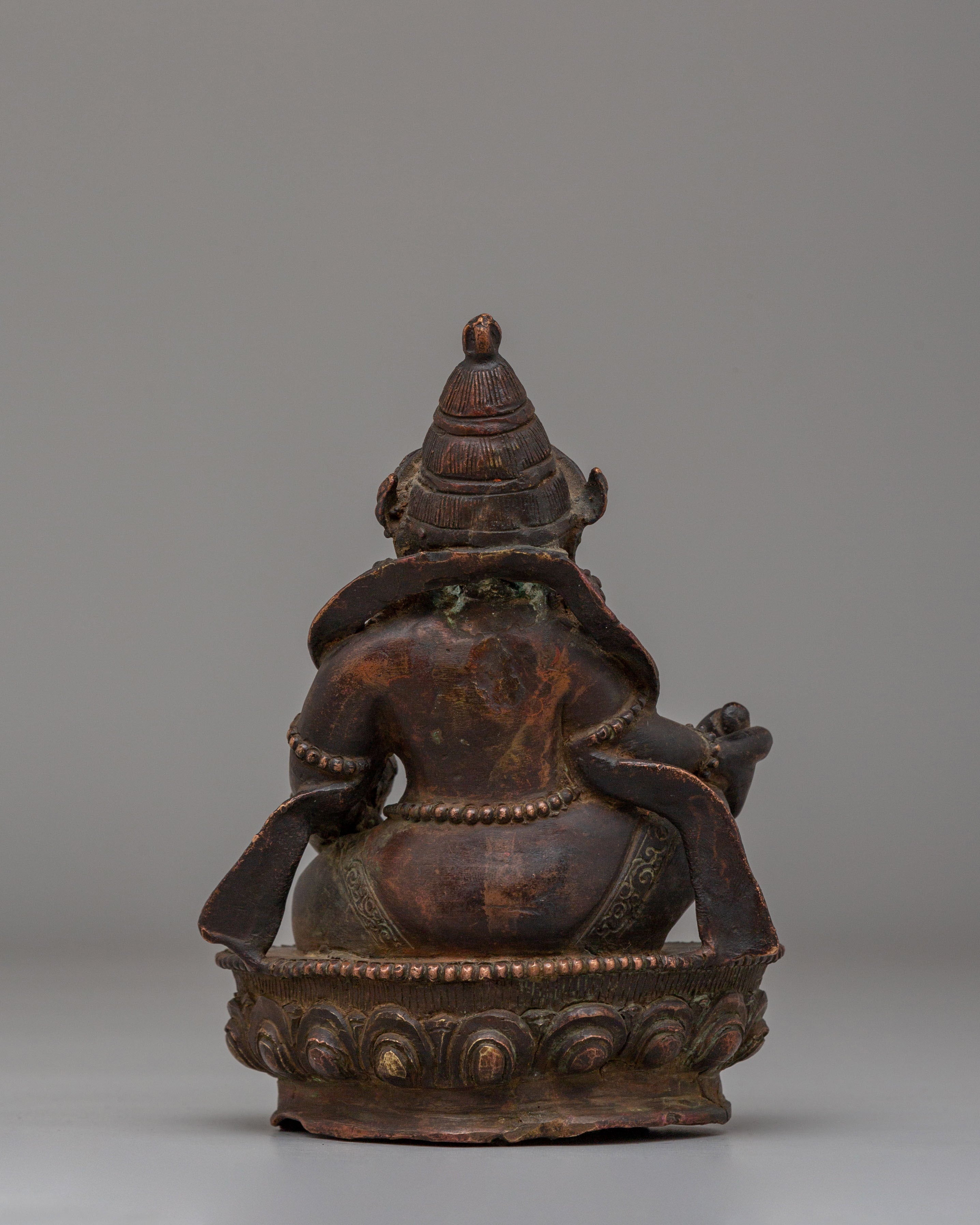 Dzambhala Sacred Wealth Protector Sculpture | Buddhist Decor for Abundance