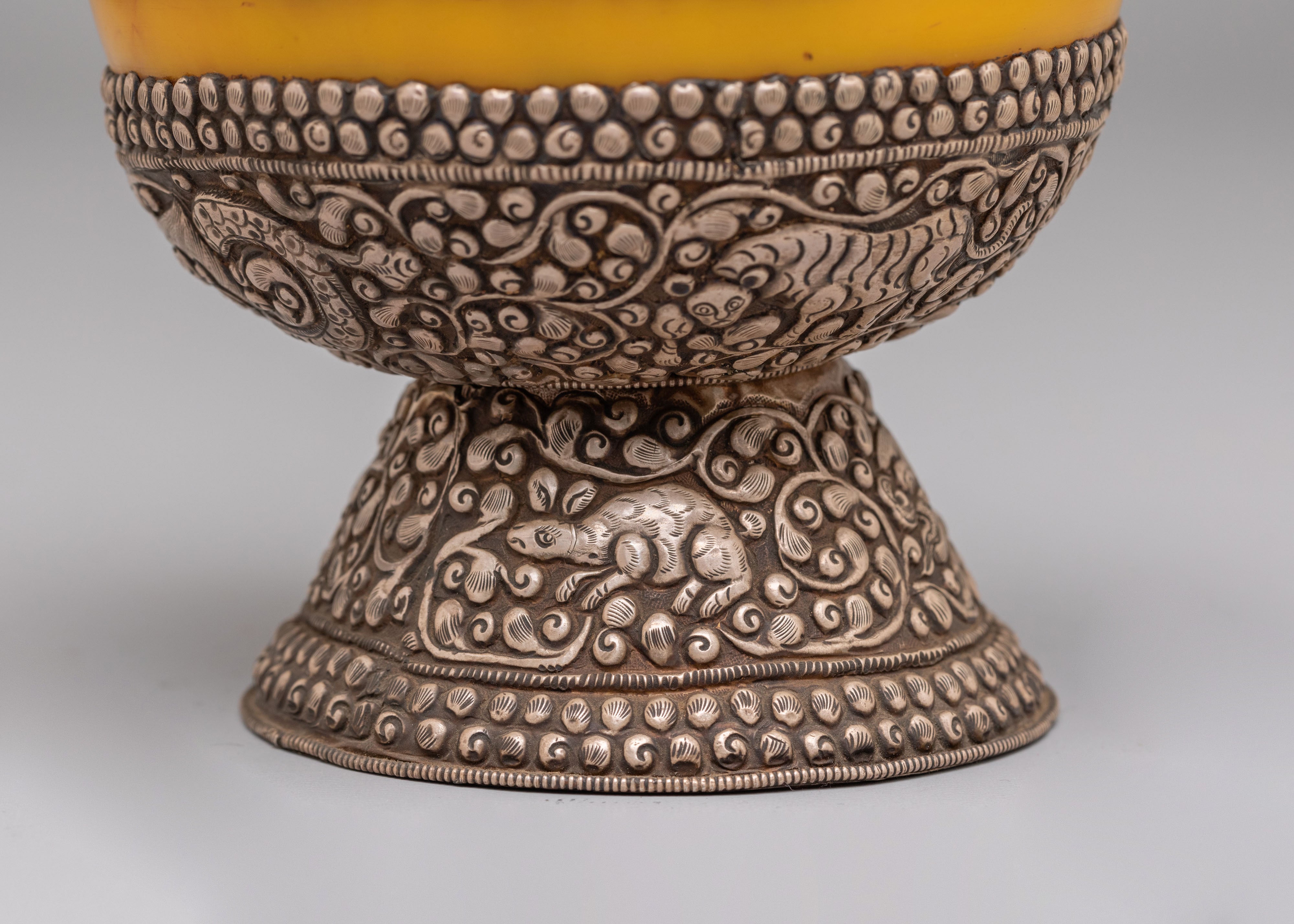 Decorative Traditional Rice Pot | Handcrafted Ritual Offering Pot