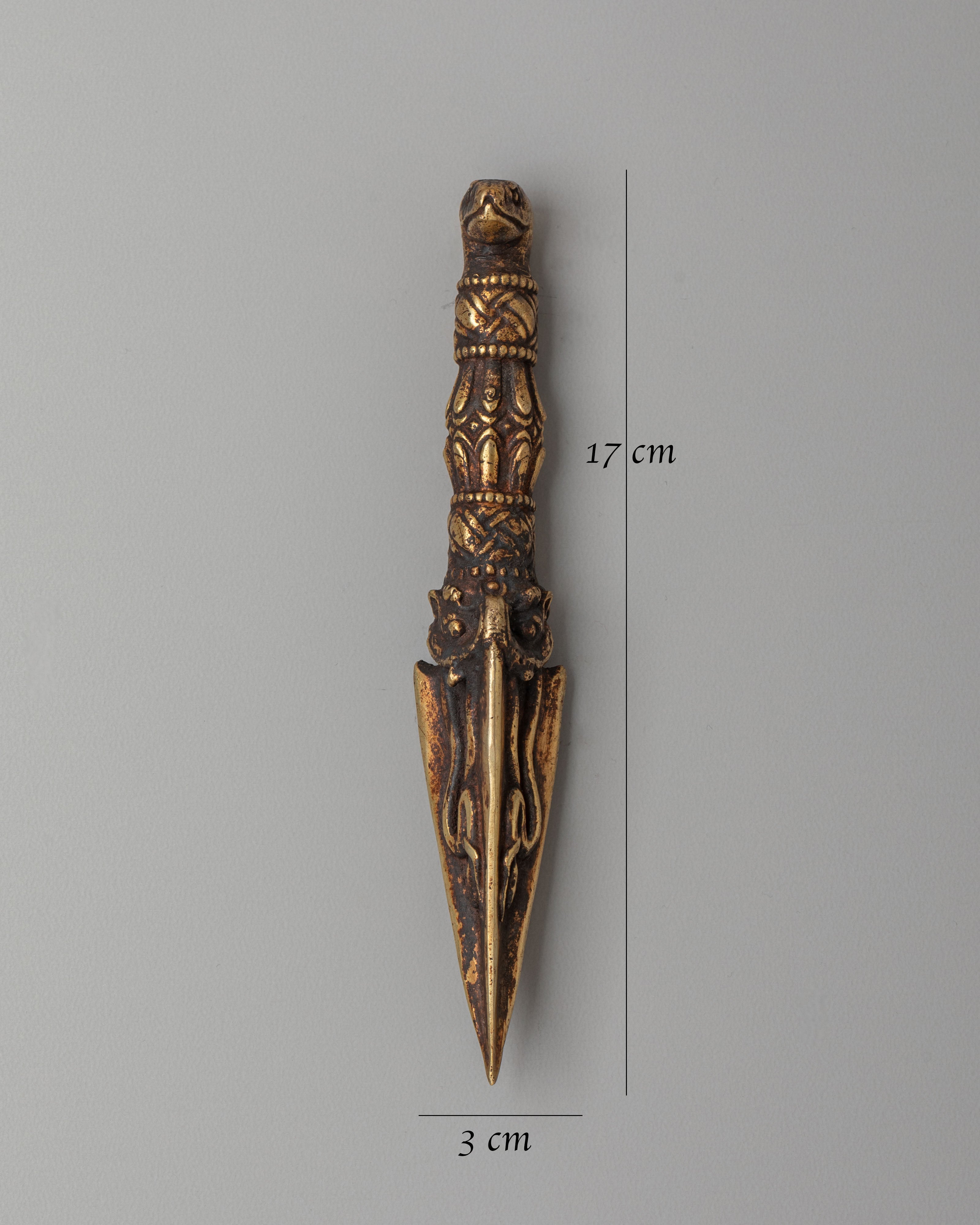Himalayan Spiritual Phurba | Handcrafted Ritual Dagger for Spiritual Protection