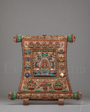 Exclusive Himalayan Metal Thangka