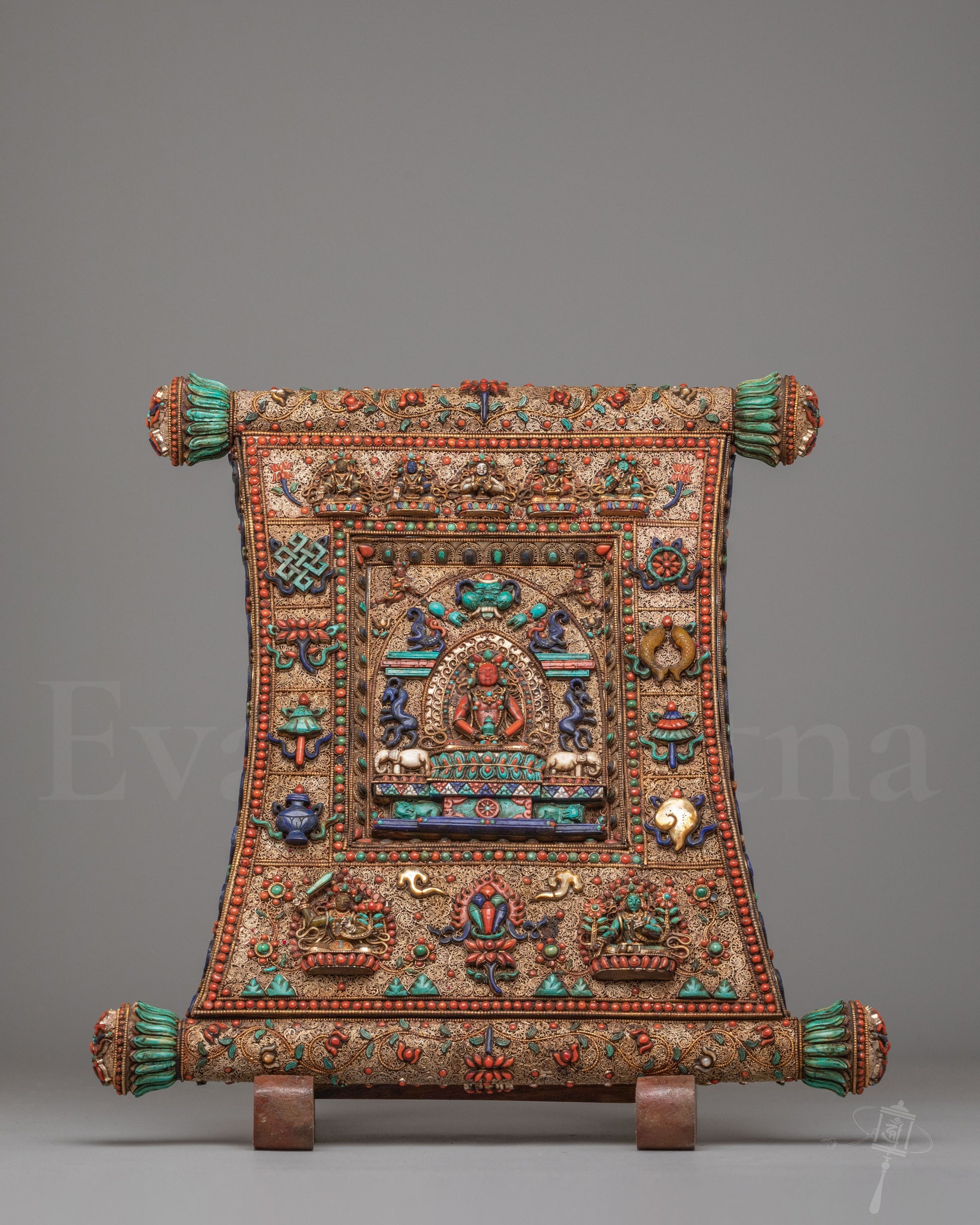 Exclusive Himalayan Metal Thangka